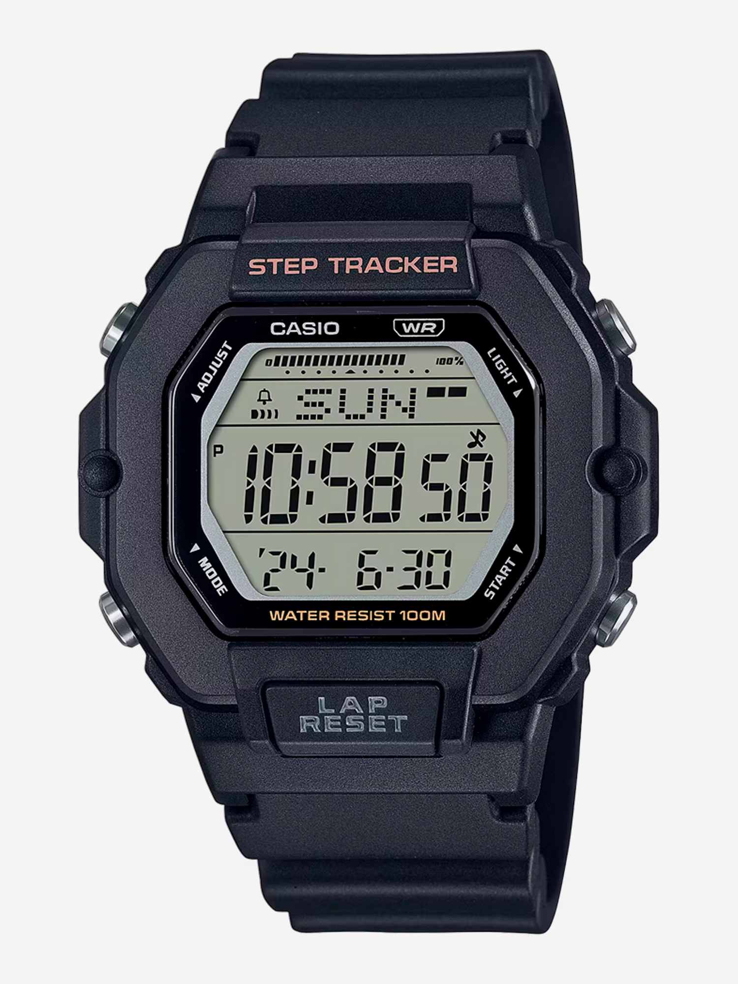 

Спортивные часы CASIO LWS-2200H-1A, Черный