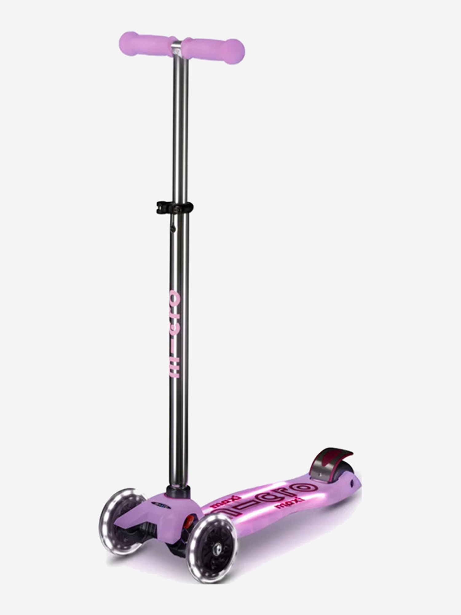 Изображение товара Детский самокат Micro Maxi Deluxe Glow Plus с подсветкой колес и светящимся дизайном Изображение товара Детский самокат Micro Maxi Deluxe Glow Plus с подсветкой колес и светящимся дизайном