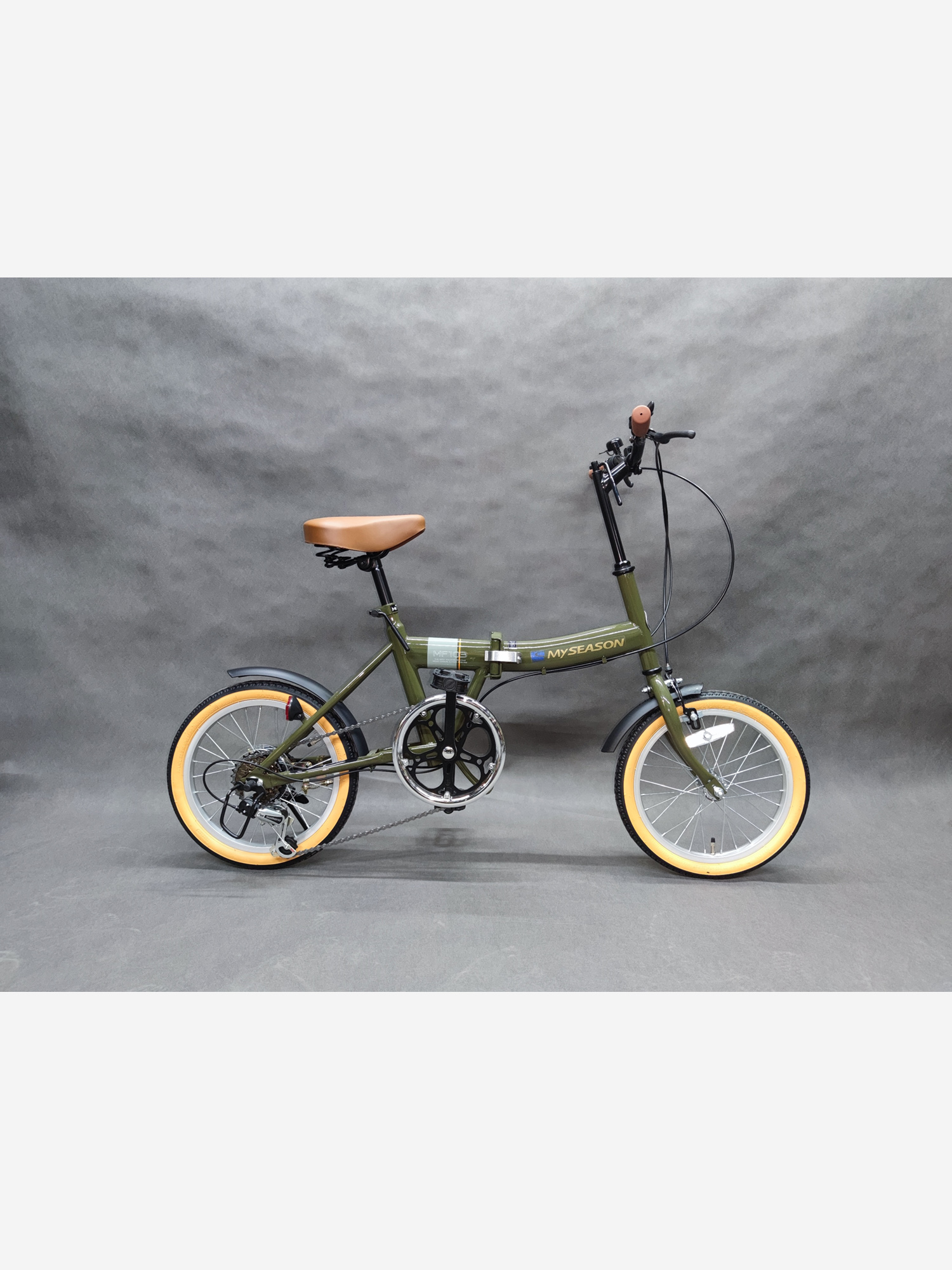

Велосипед MySeasson M103 MILITARY GREEN, Зеленый