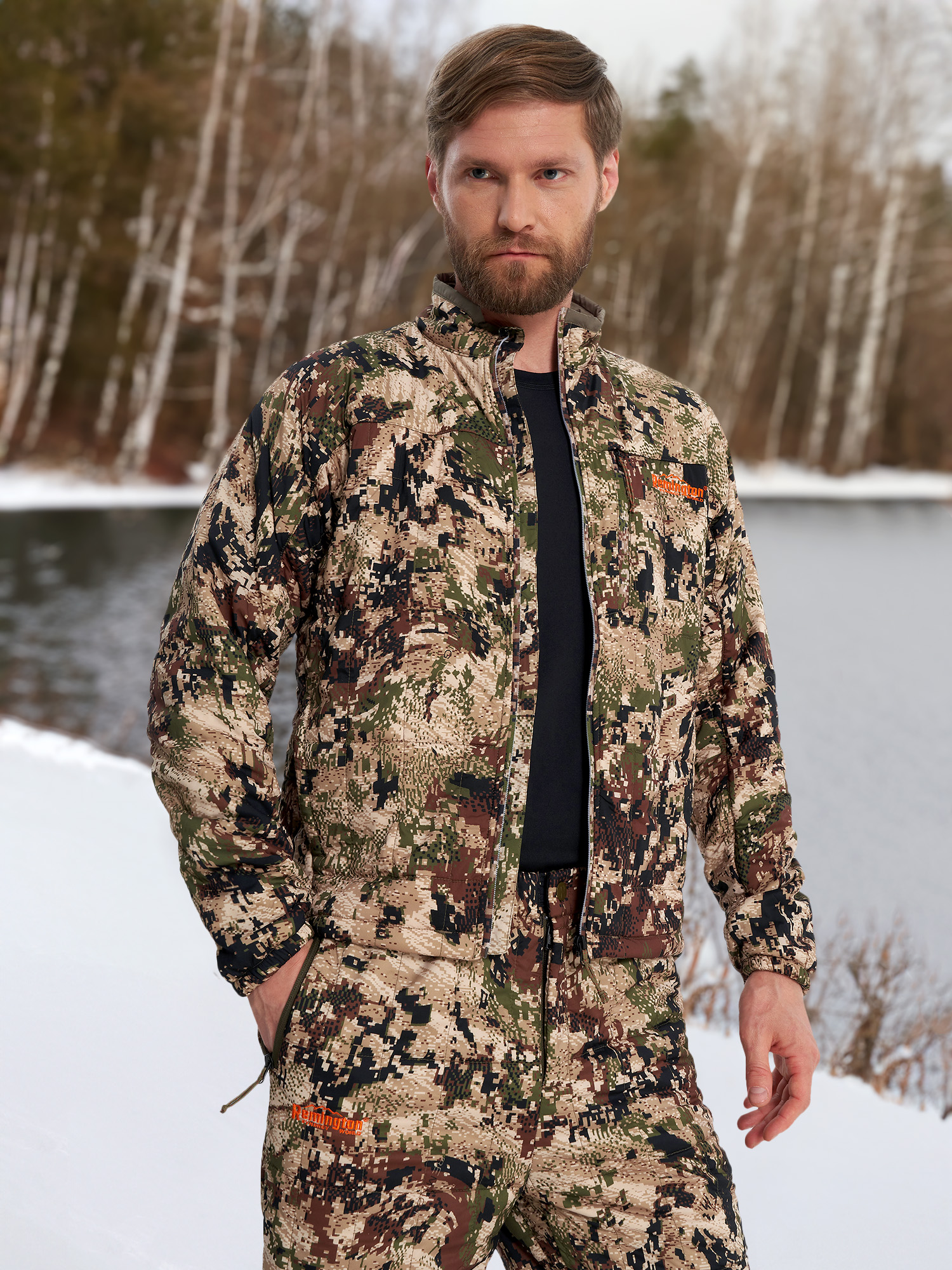 

Куртка утепленная мужская Remington Route, Коричневый