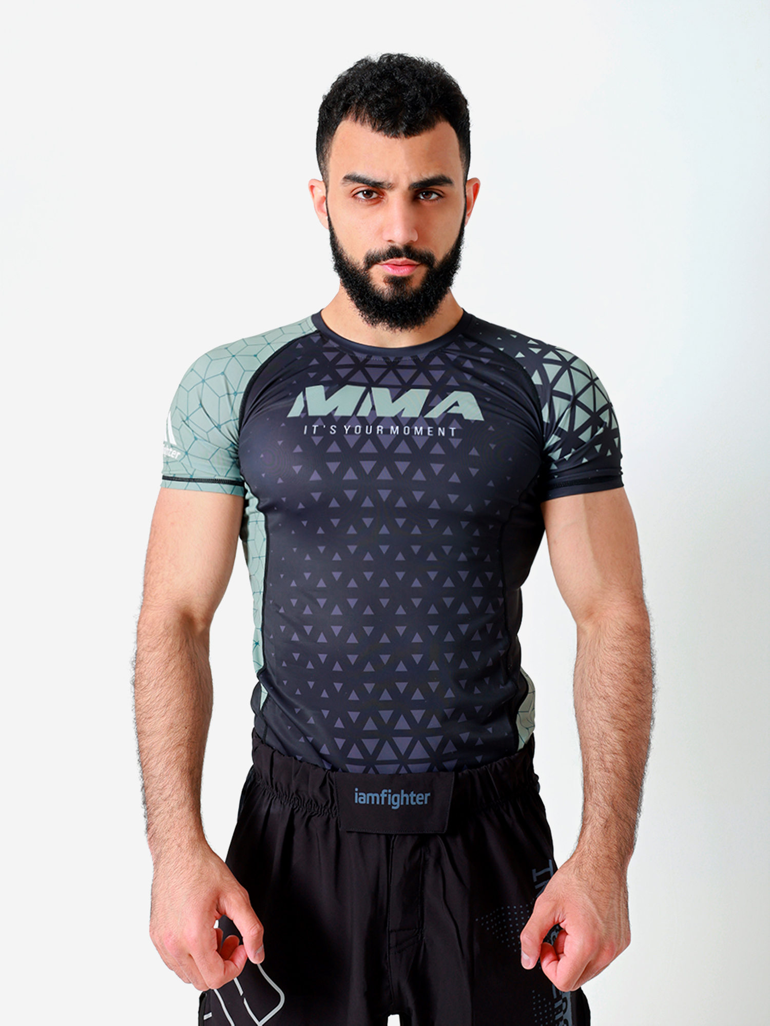 

Рашгард Olive IAMFIGHTER, Черный