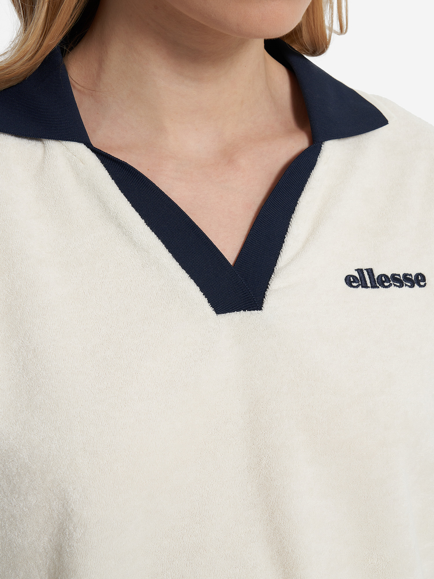 фото Поло женское ellesse valeti, бежевый
