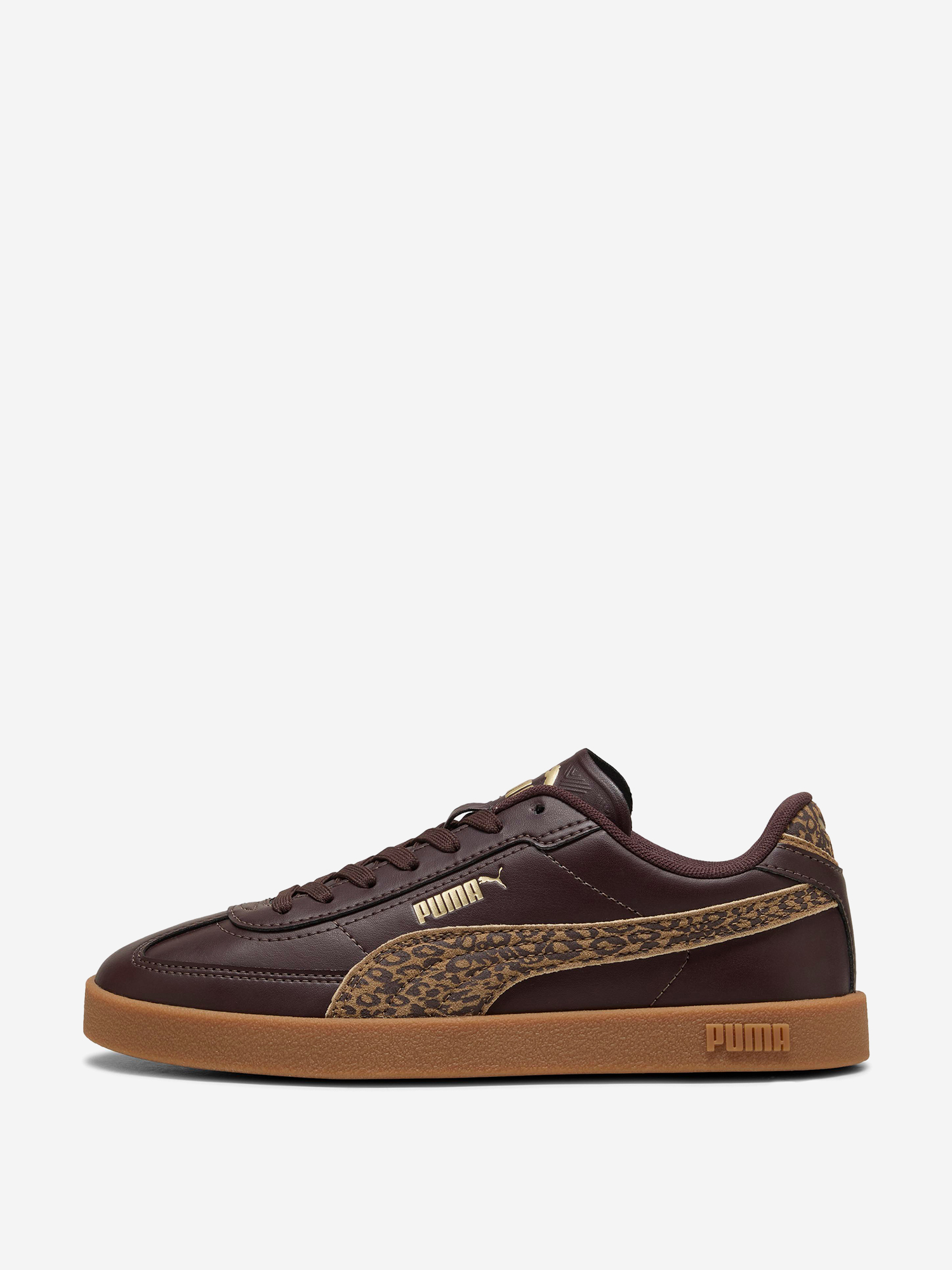 Кеды женские PUMA Club II Era Feline, Коричневый