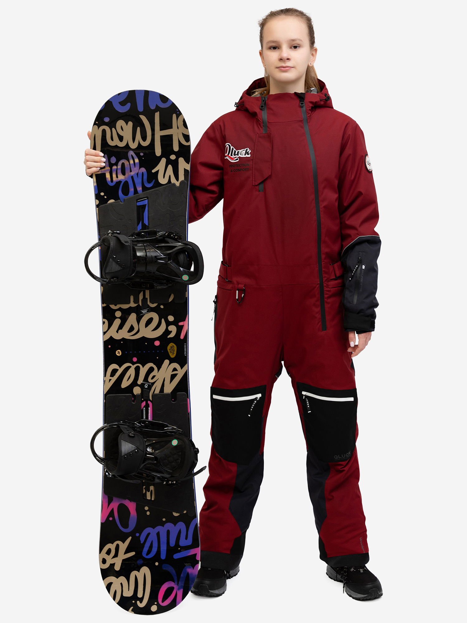 Изображение товара Комбинезон утепленный Qluck WINTER JOY для зимних видов спорта