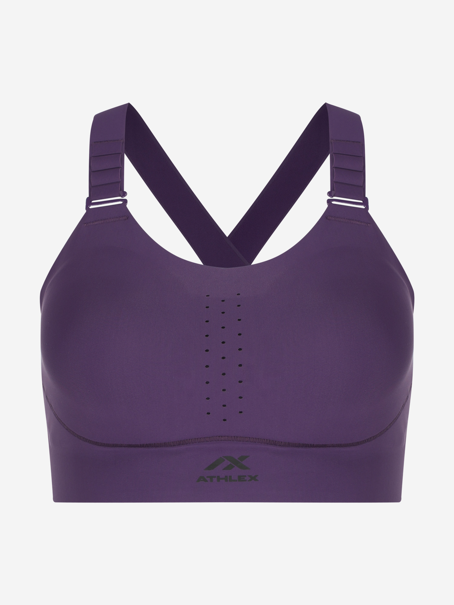 Спортивный топ бра Athlex, Голубой 126253A31-P4, размер RUS 42 | EUR XS-S/34 - фото 8