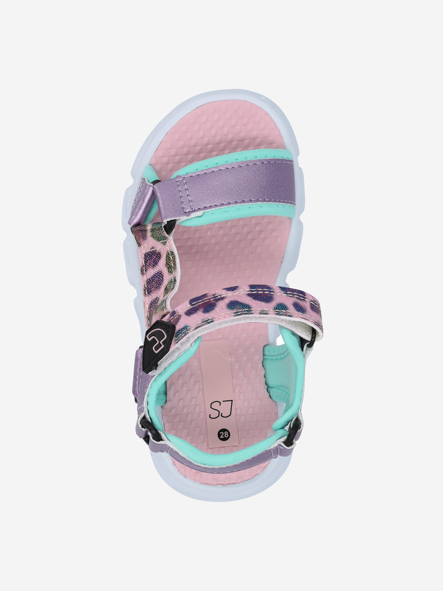 фото Сандалии для девочек safety jogger eva, розовый