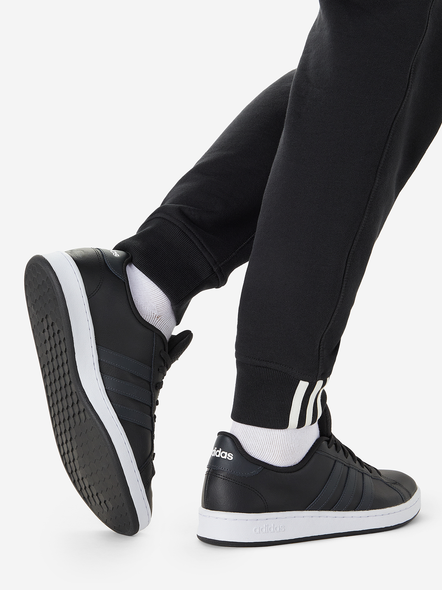 

Кеды мужские adidas Grand Court, Черный