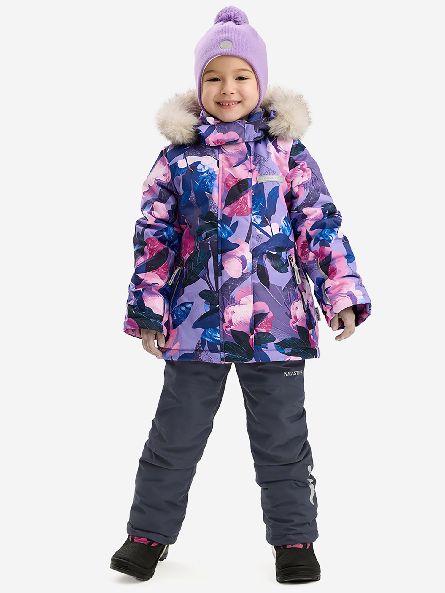 Изображение товара Детский зимний костюм NIKASTYLE утепленный водонепроницаемый для зимних путешествий
