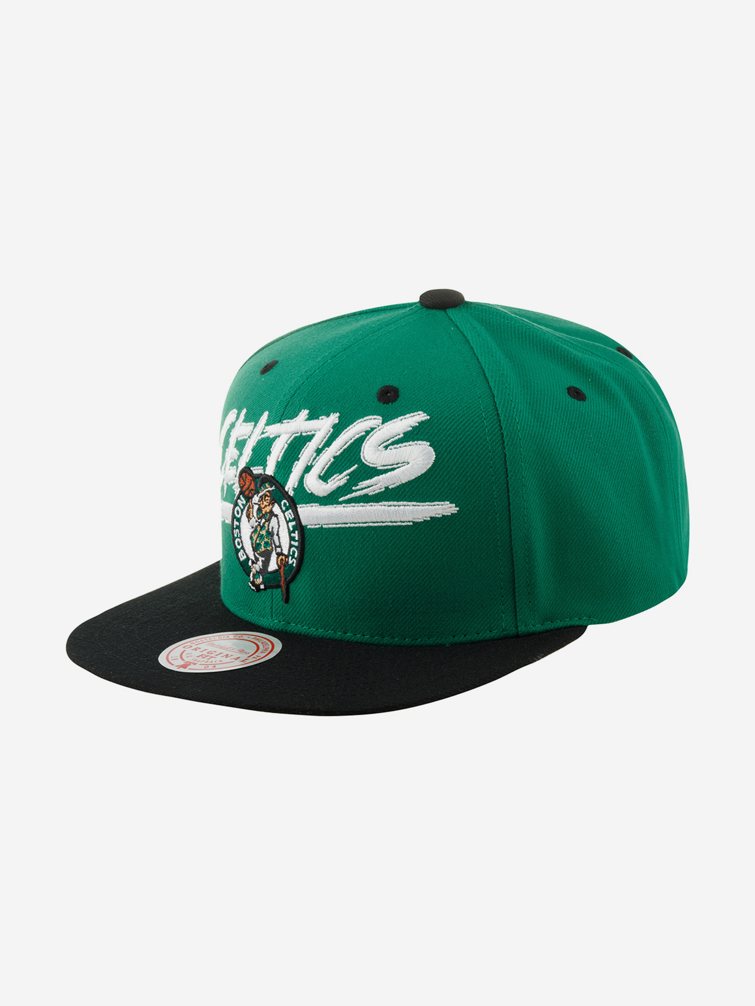 

Бейсболка с прямым козырьком MITCHELL NESS HHSS5732-BCEYYPPPGNBK Boston Celtics NBA (зеленый), Зеленый