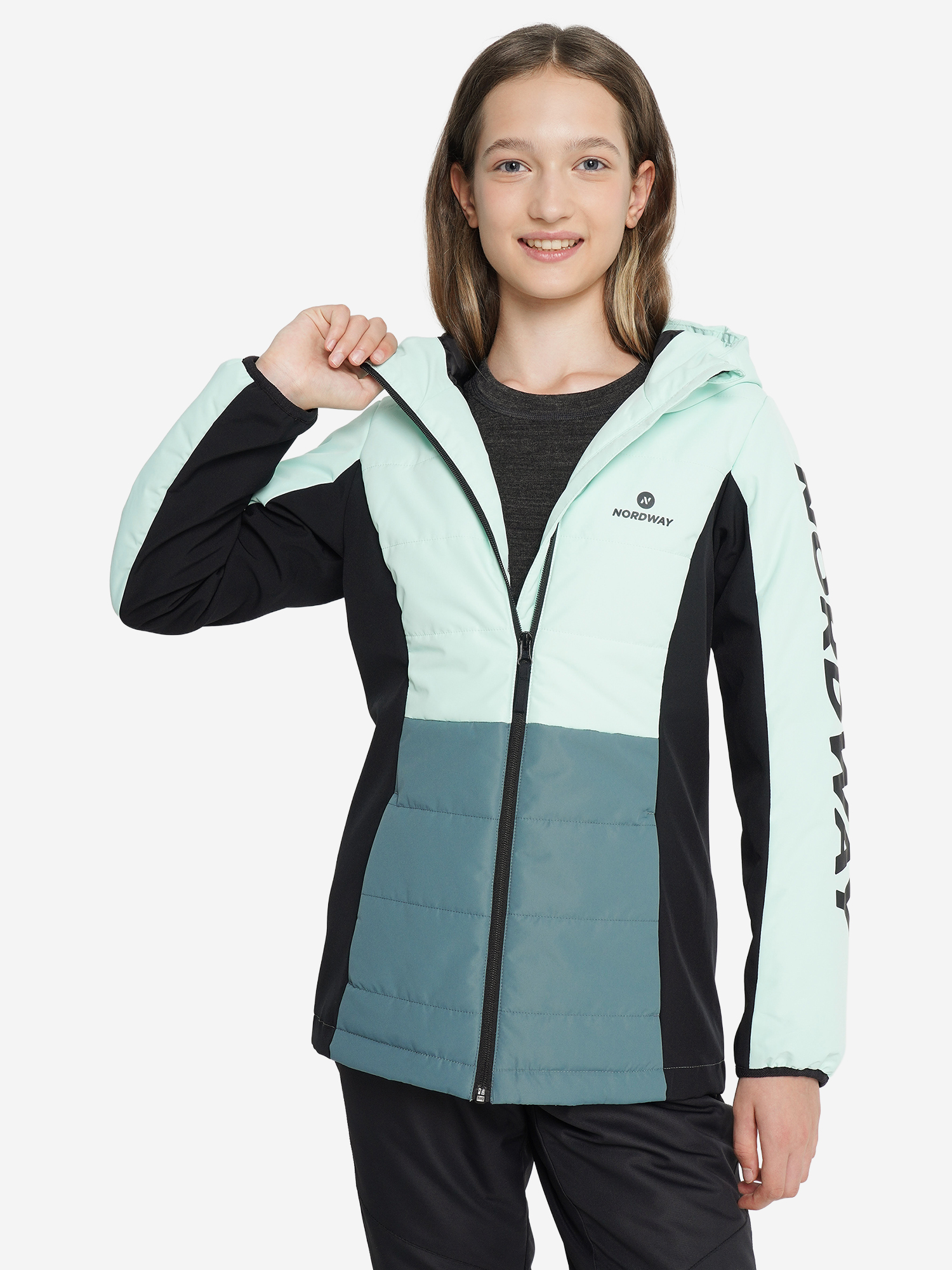 Куртка утепленная для девочек Nordway Зеленый 4499₽