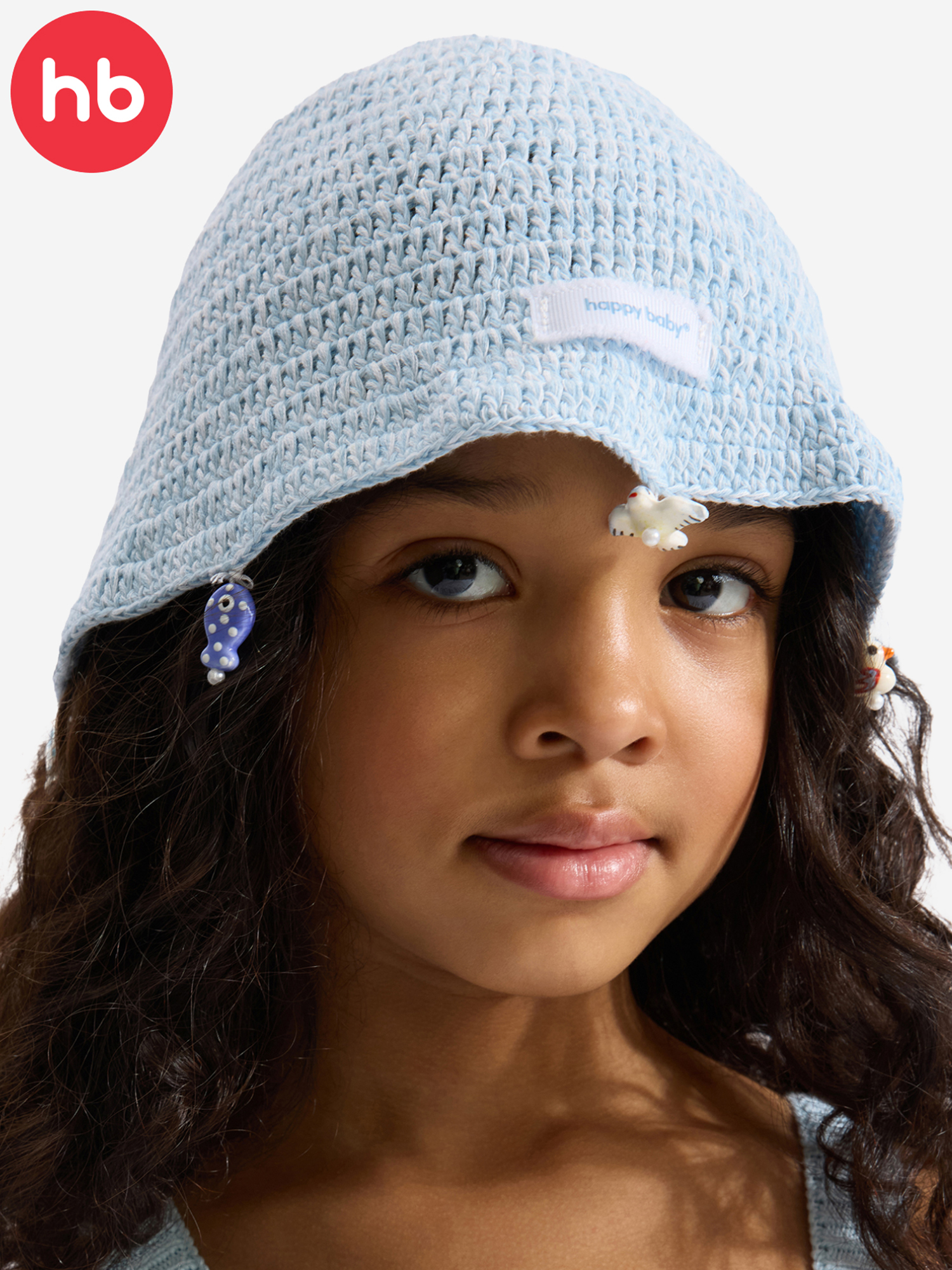 Изображение товара Панама детская HAPPY BABY, Голубой