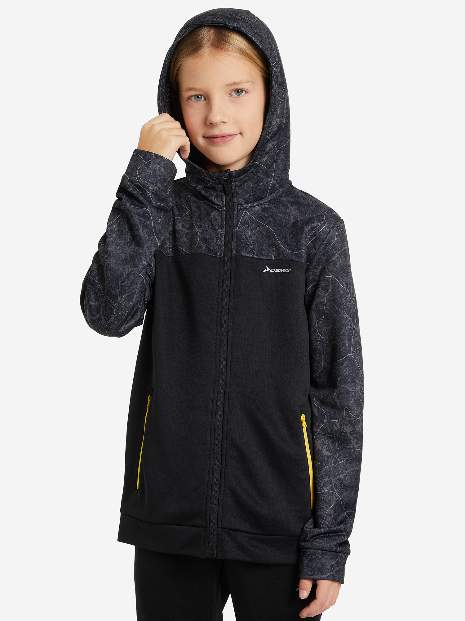 

Толстовка для мальчиков Demix, Черный