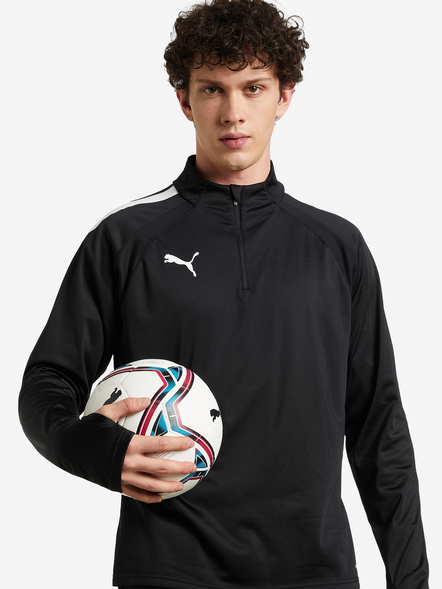 

Джемпер тренировочный мужской PUMA Teamliga, Черный