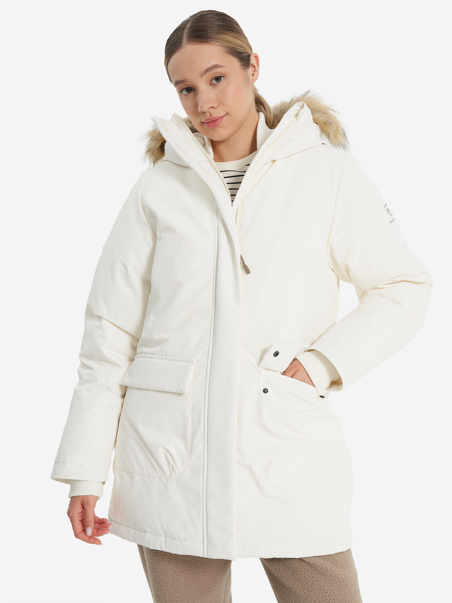 

Пуховик женский Northland, Бежевый