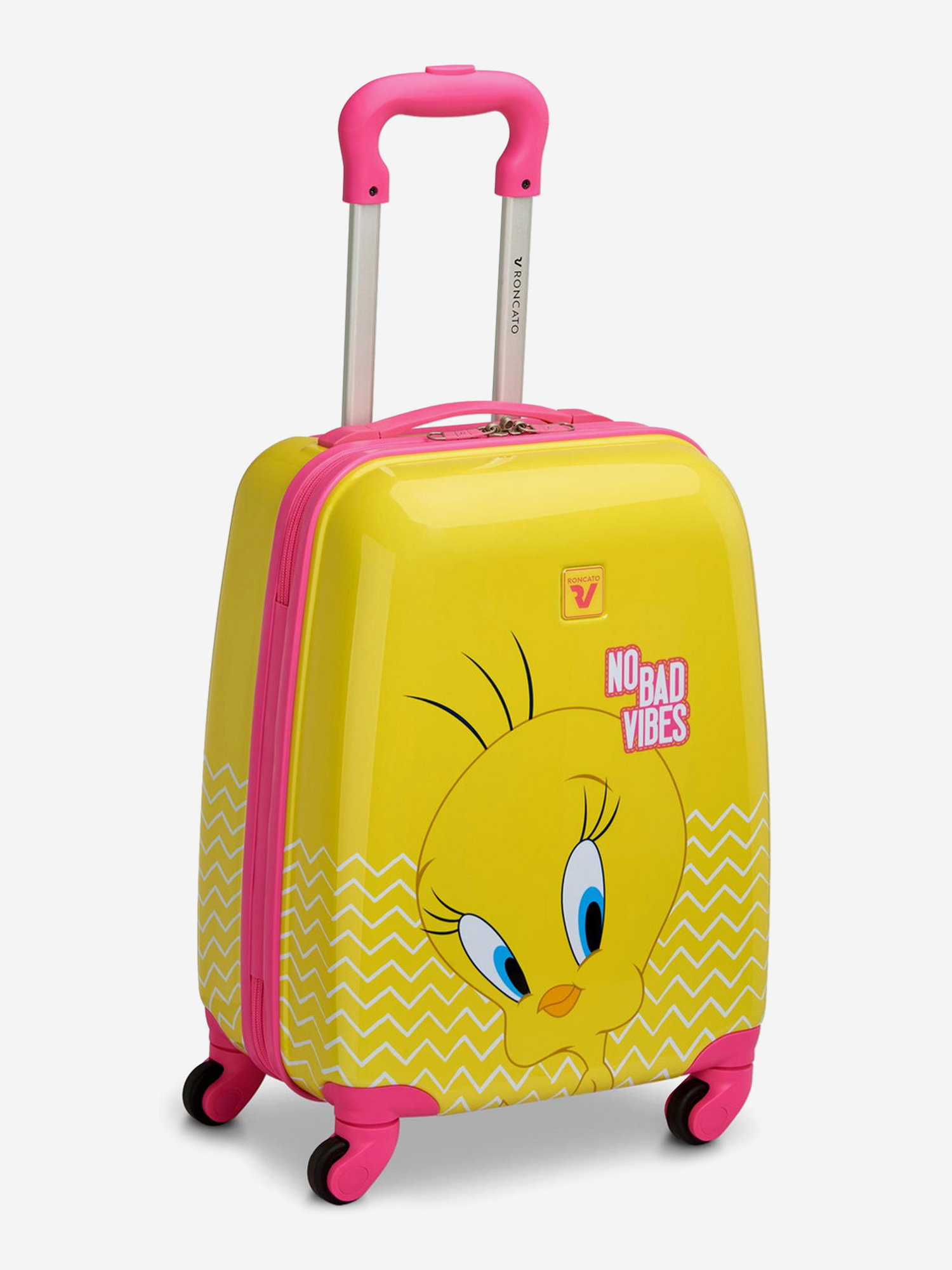 Изображение товара Яркий желтый чемодан Roncato Looney Tunes Twitty для детей 22х31х46 см