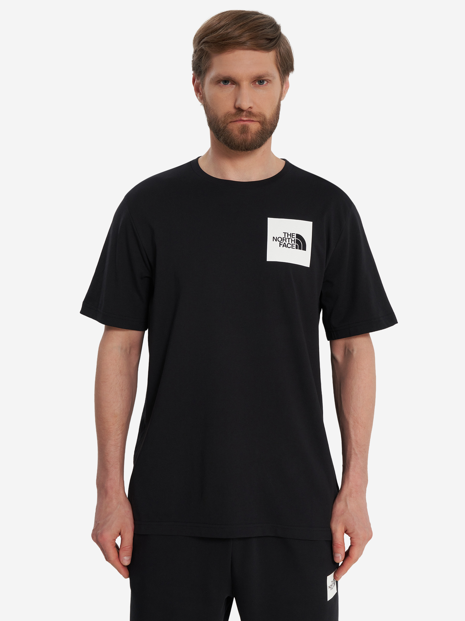 фото Футболка мужская the north face fine, черный