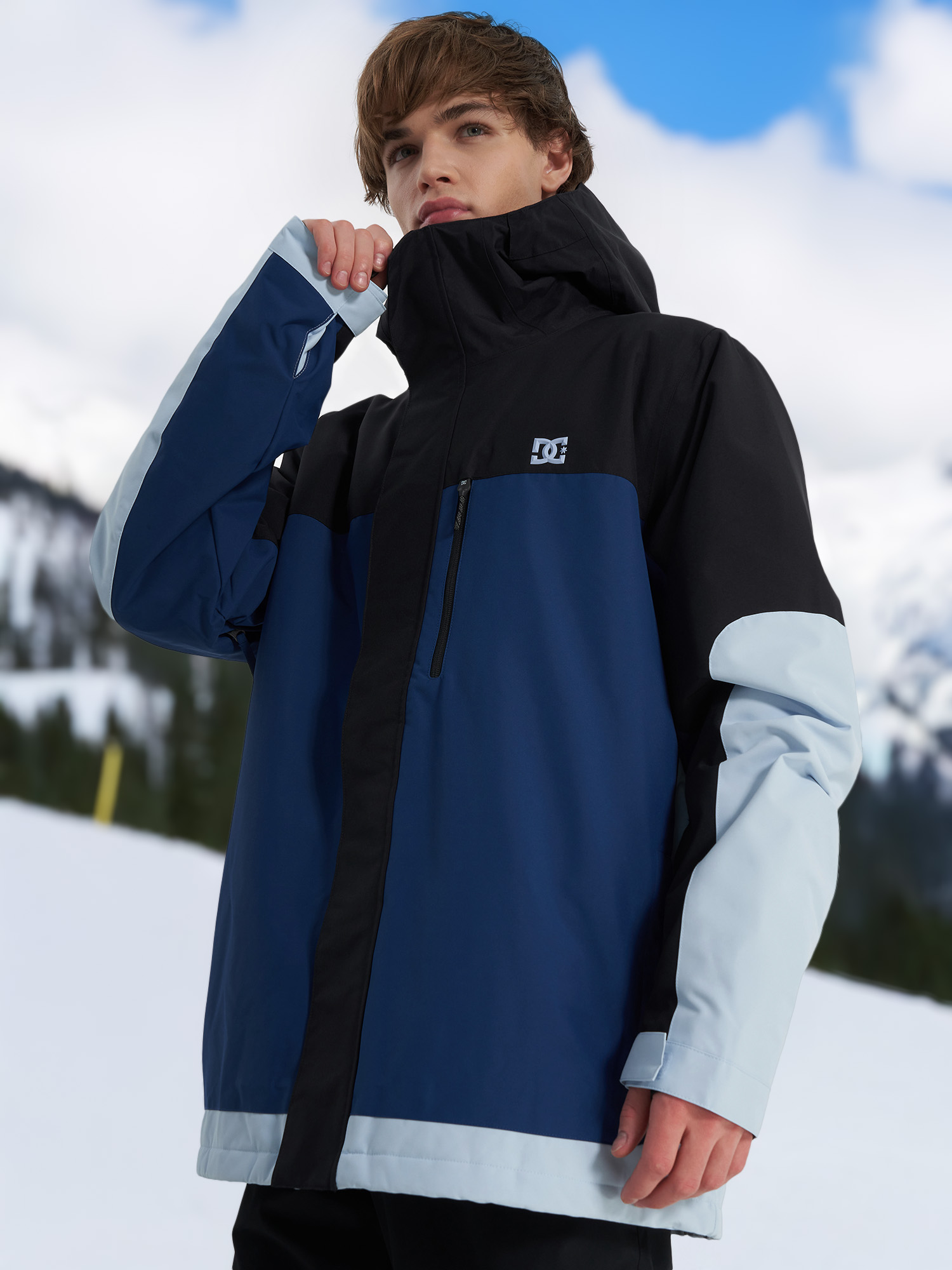 

Куртка утепленная мужская DC Shoes Defiant, Синий