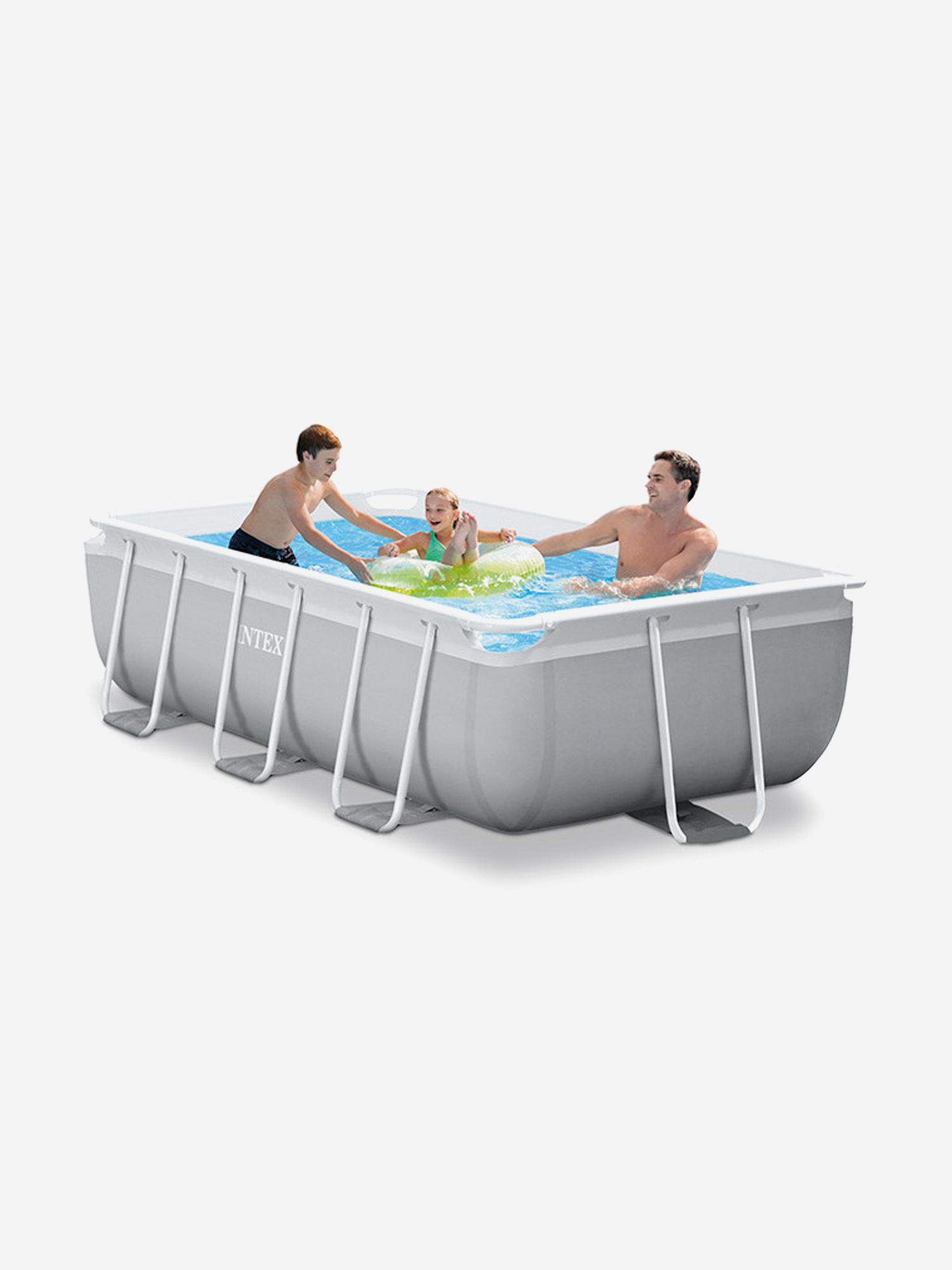 

Бассейн каркасный прямоугольный Intex 26784NP "Prism Frame Rectangular" 300х175х80см, Серый