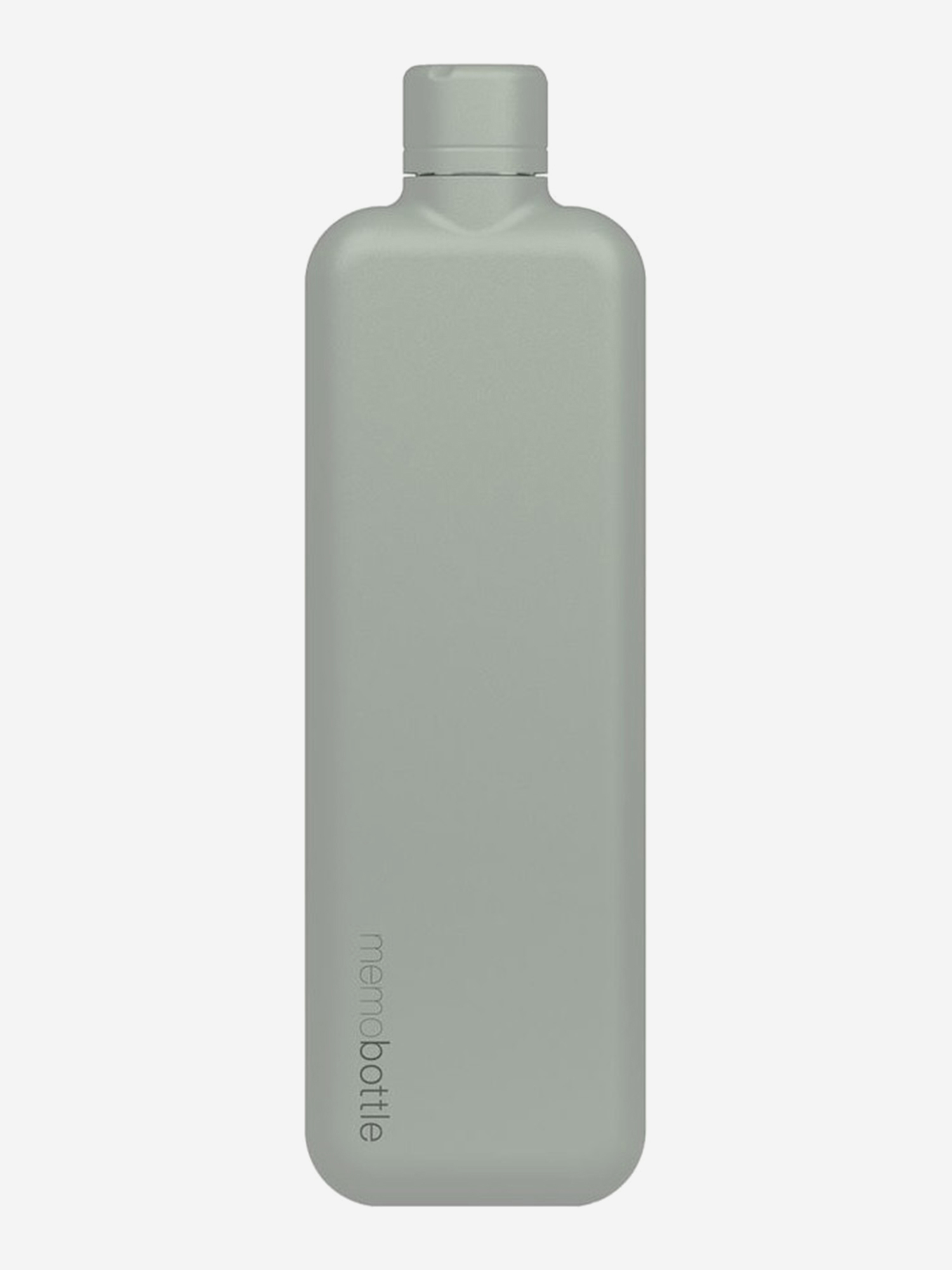 Изображение товара Бутылка из нержавеющей стали Memobottle SLIM зеленая для путешествий и спорта