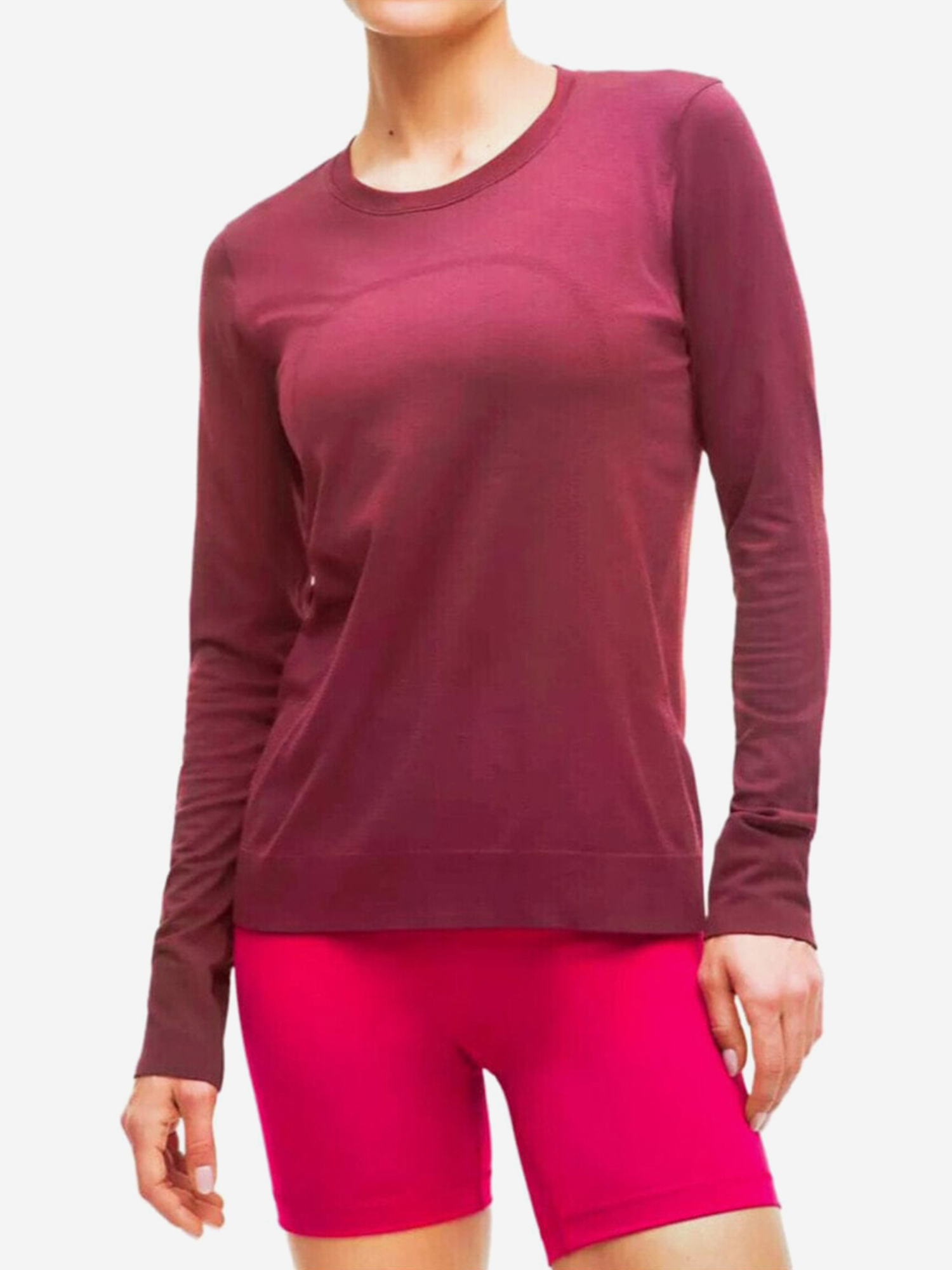 Изображение товара Футболка женская для спорта Lululemon, Красный