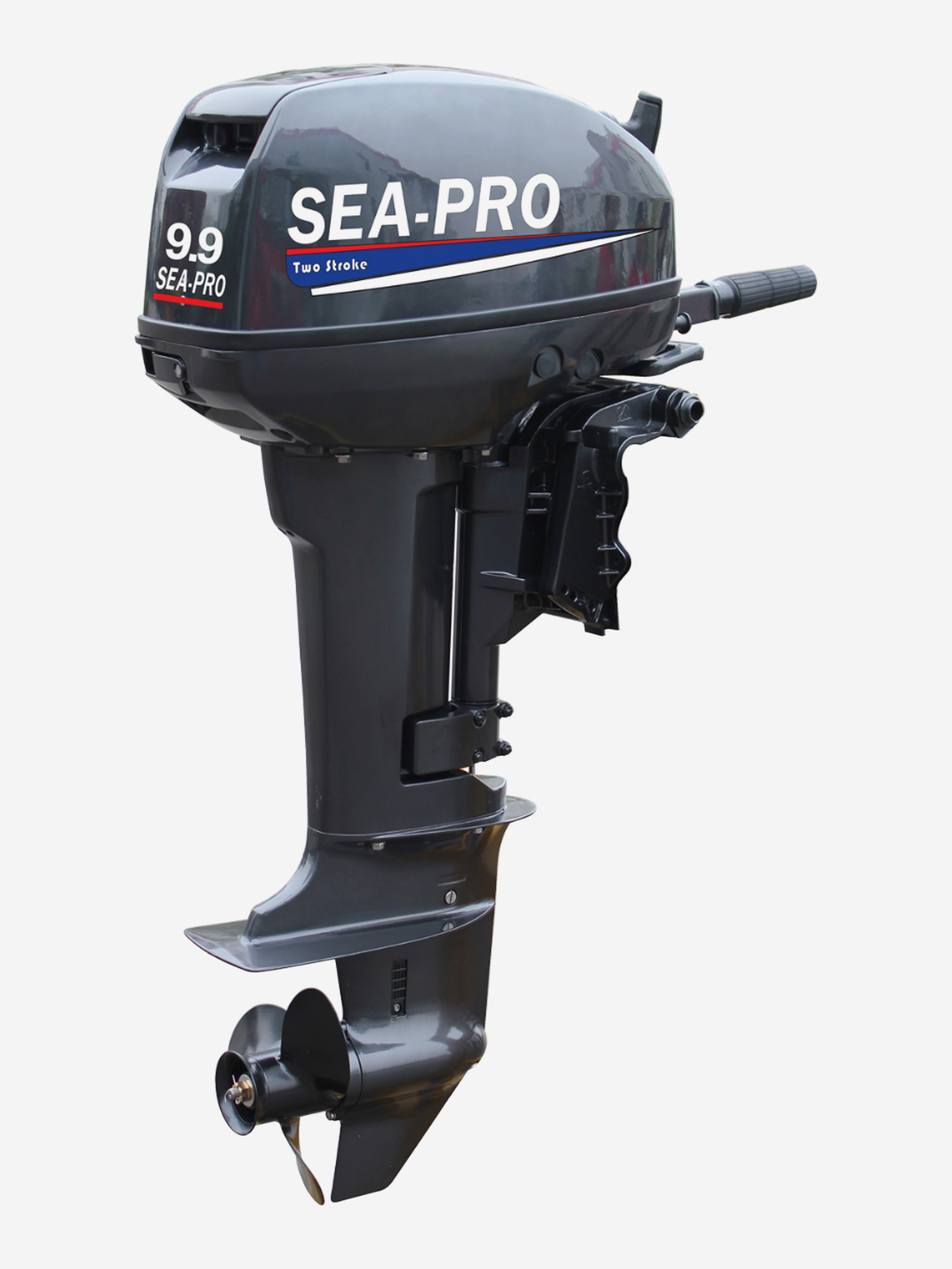 

Двухтактный подвесной лодочный мотор SEA-PRO OTH 9.9S, Черный