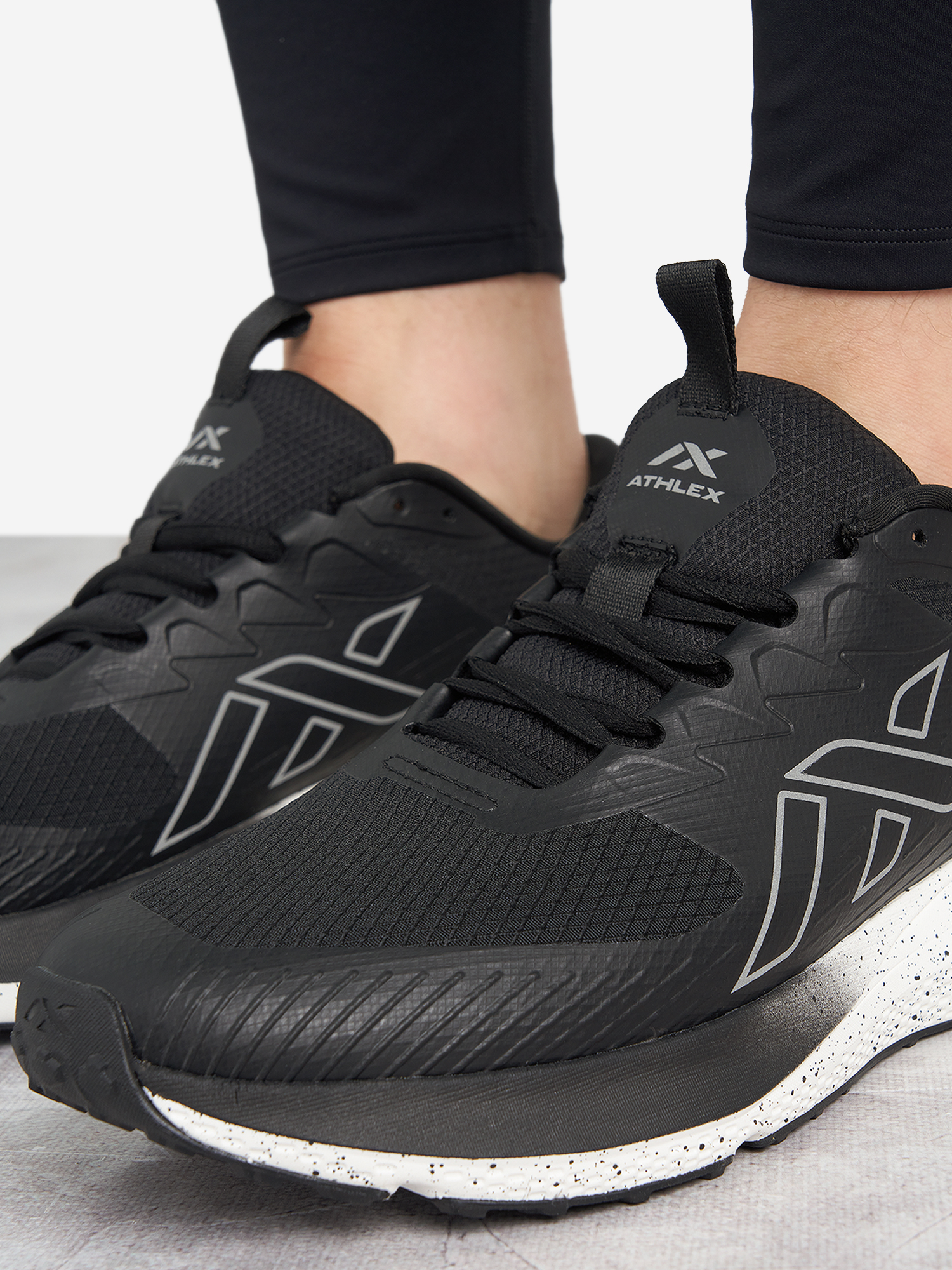 фото Кроссовки мужские athlex navi wtr, черный