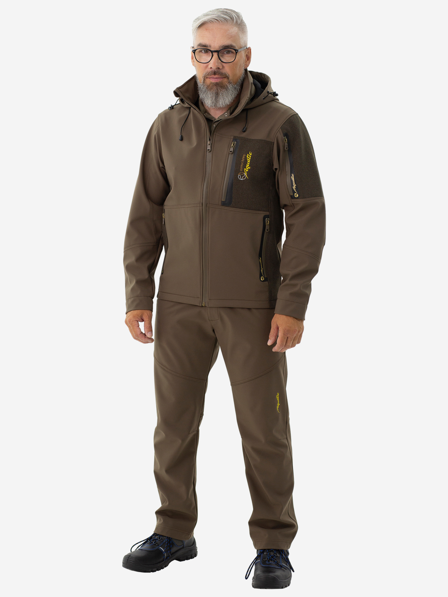 Изображение товара Костюм Aquatic К-05Ф для рыбалки и охоты, всесезонный, влагонепроницаемый мужской костюм