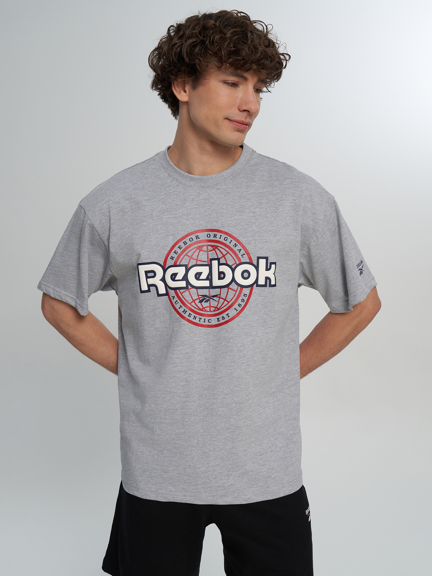 

Футболка мужская Reebok, Серый