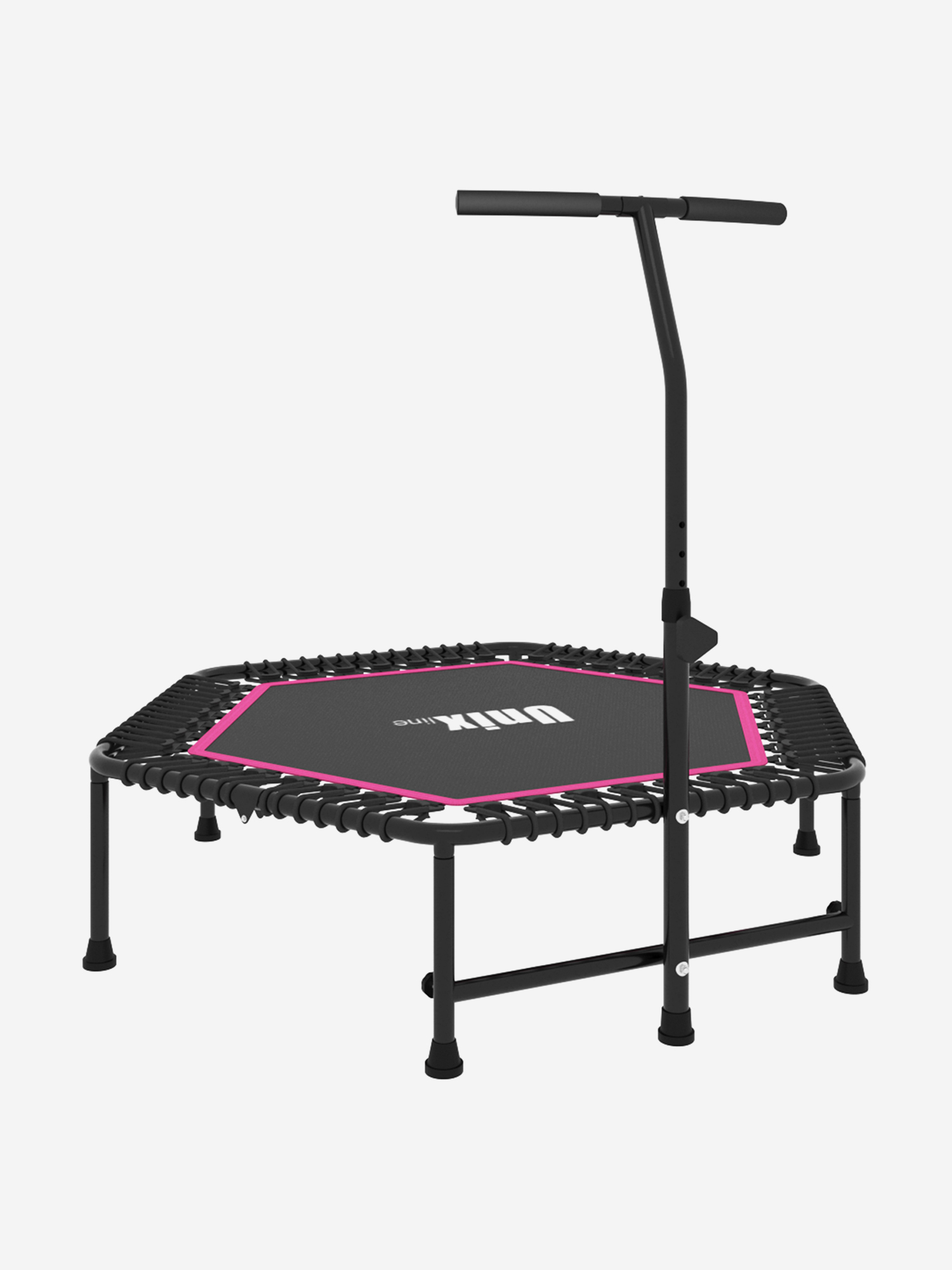 Батут спортивный UNIX Line FITNESS Pink (130 cm), Розовый