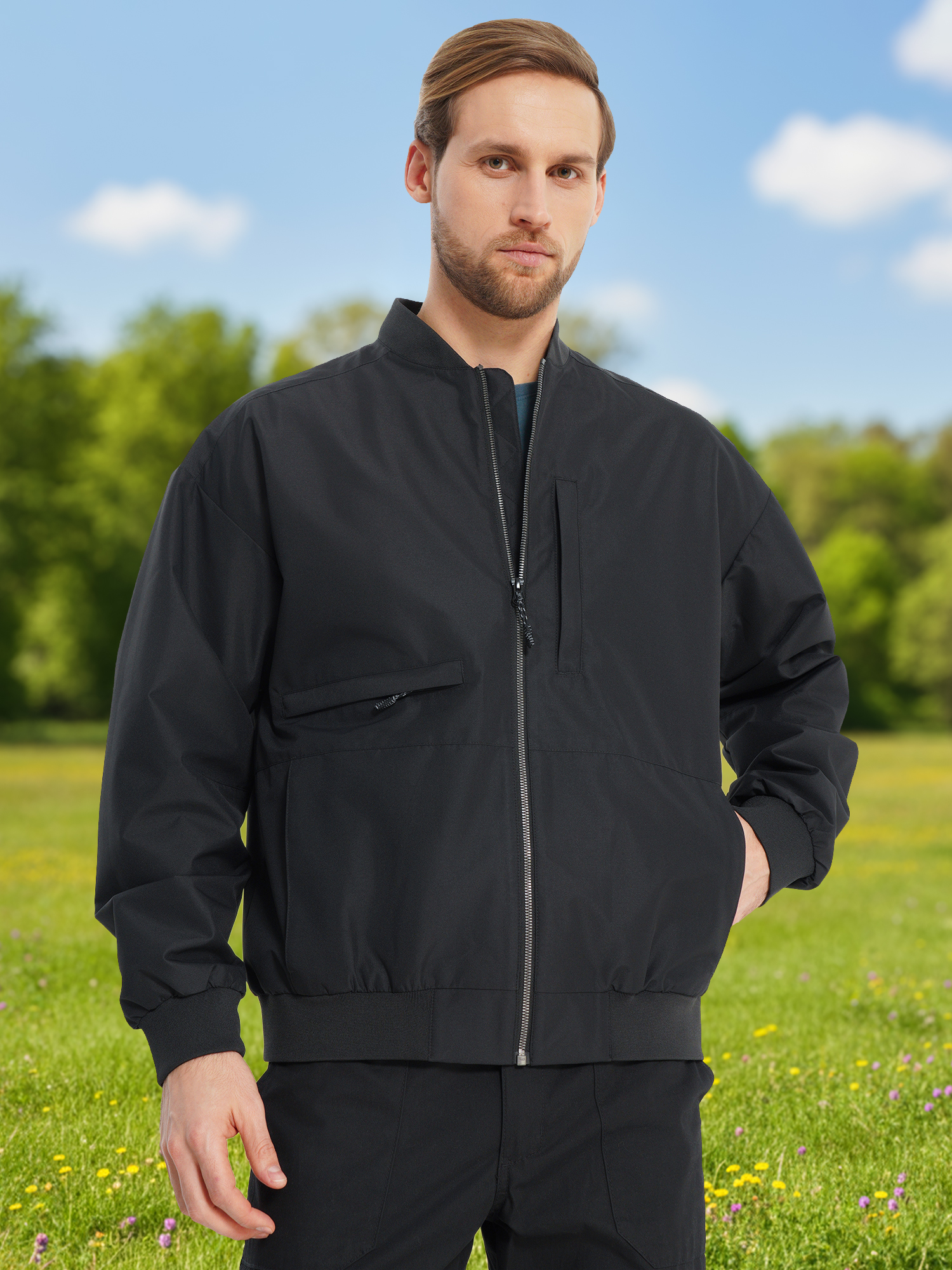 Изображение товара Мужская ветровка Northland 146569N16-99 для активного отдыха Изображение товара Мужская ветровка Northland 146569N16-99 для активного отдыха