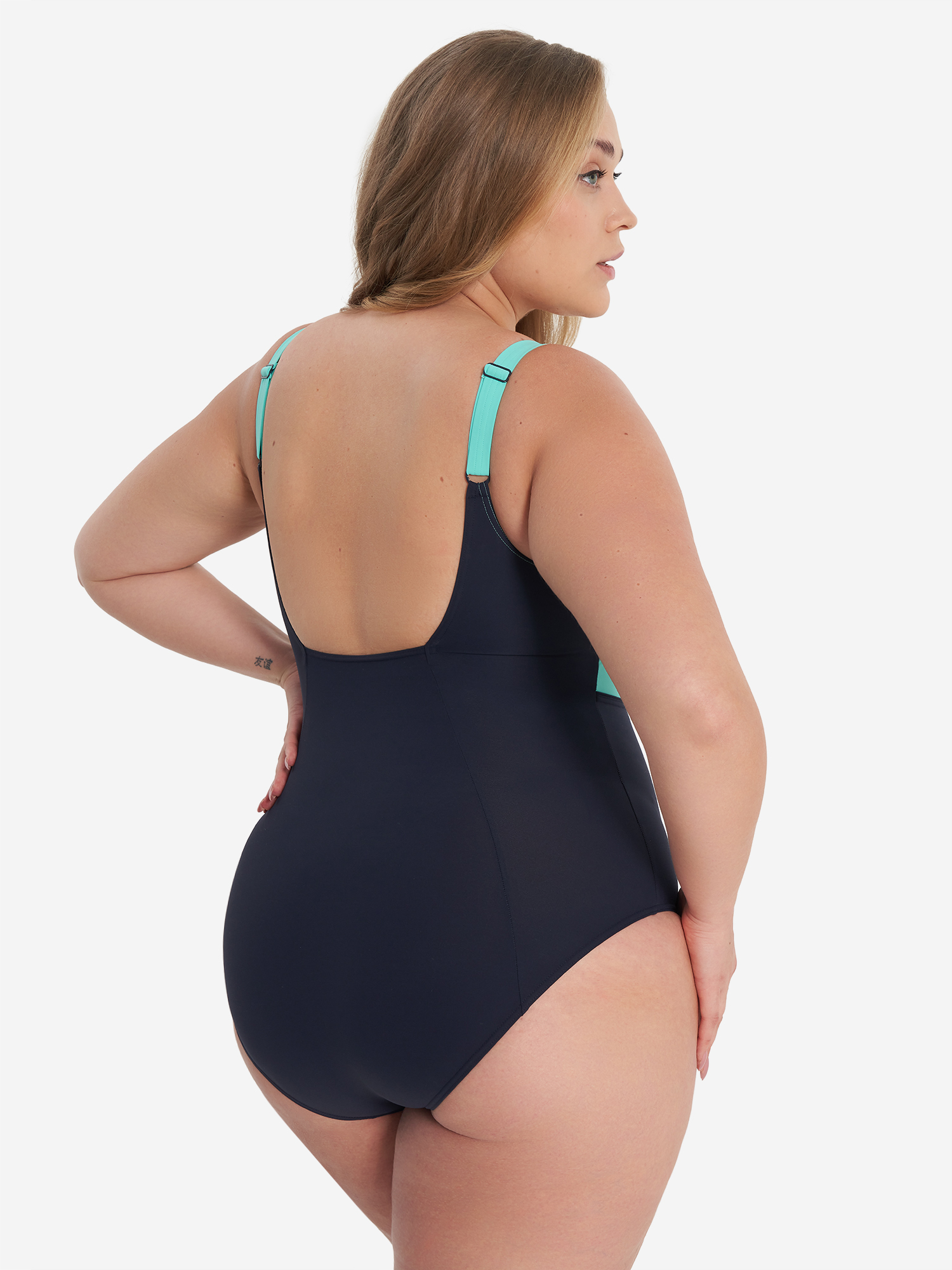 фото Купальник слитный женский speedo eclipse, синий