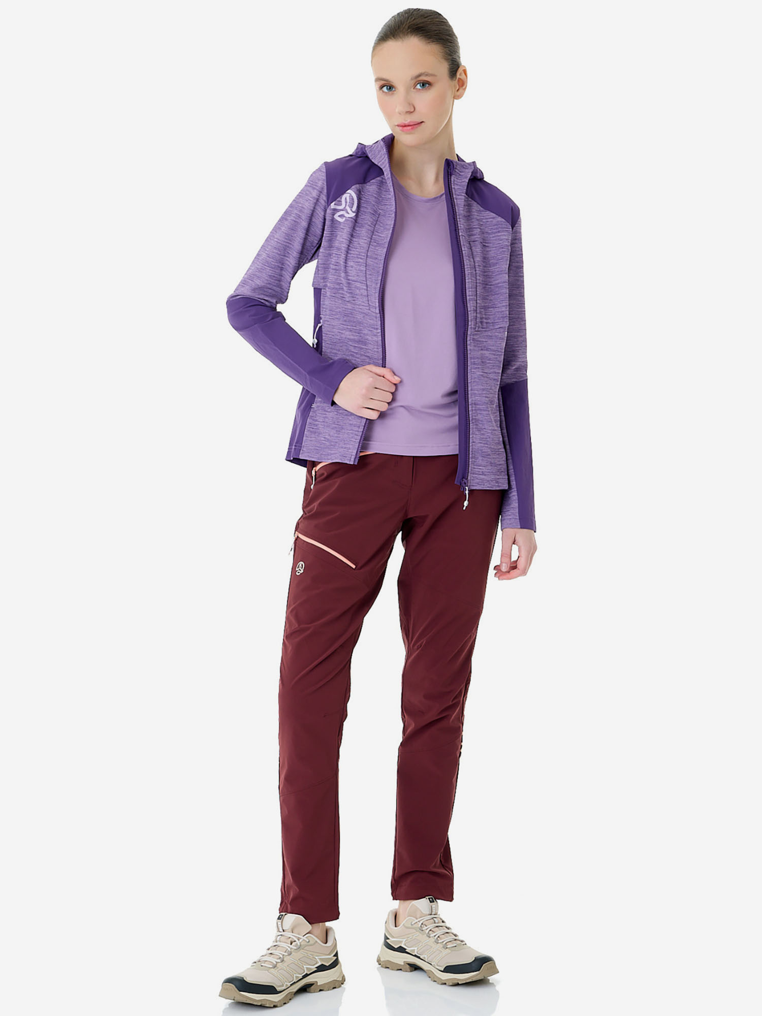 

Куртка Ternua trekking Tileka Hood Jkt W Lilac, Фиолетовый