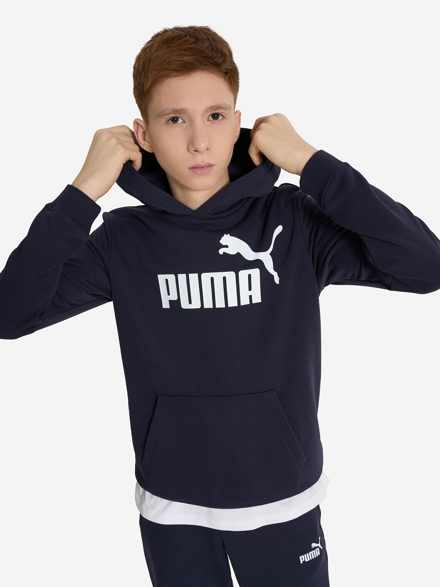 

Худи для мальчиков PUMA No. 1 Logo, Синий