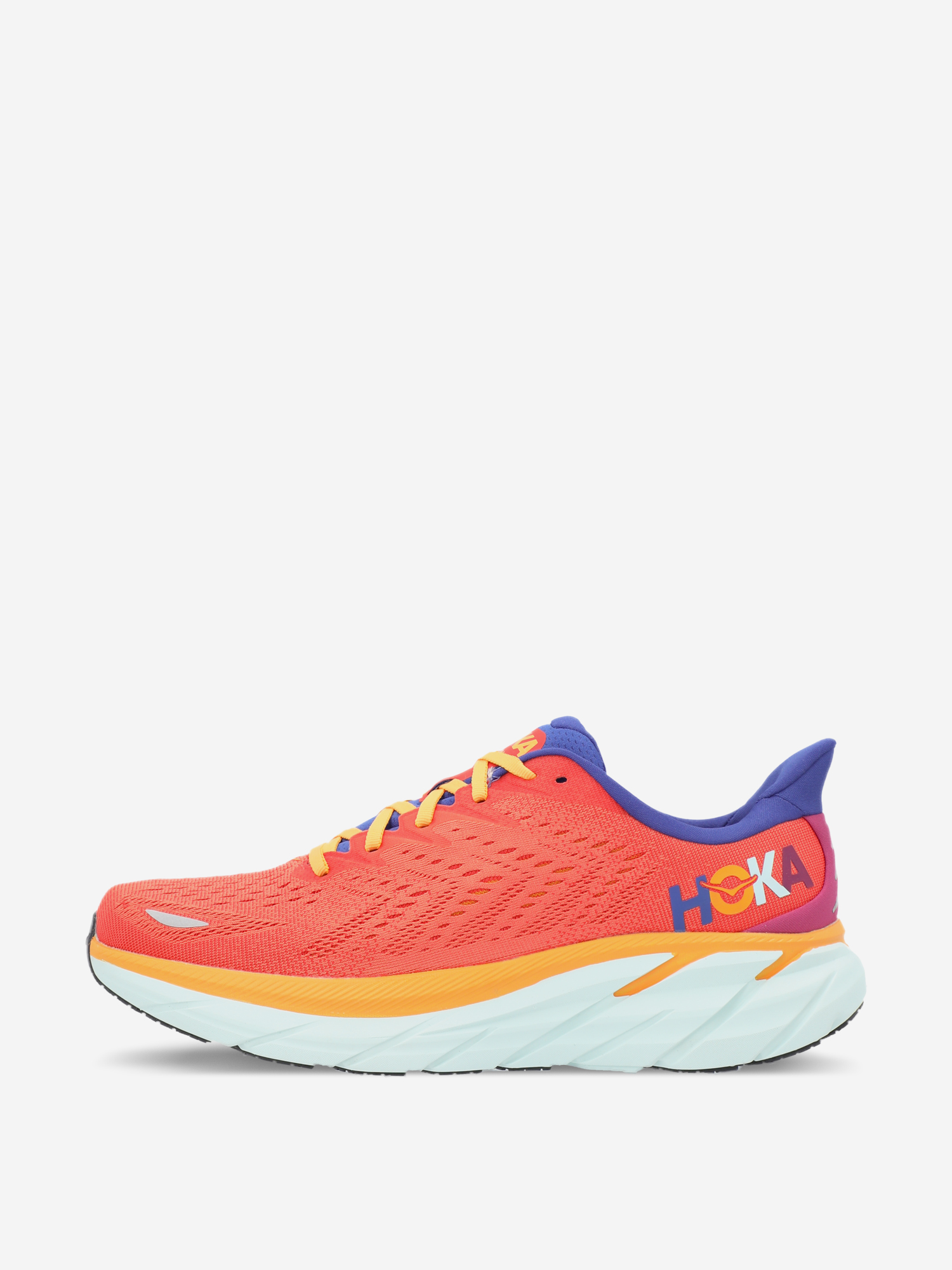 Кроссовки мужские Hoka One One Clifton 8, Оранжевый кроссовки мужские hoka one one clifton 9 оранжевый