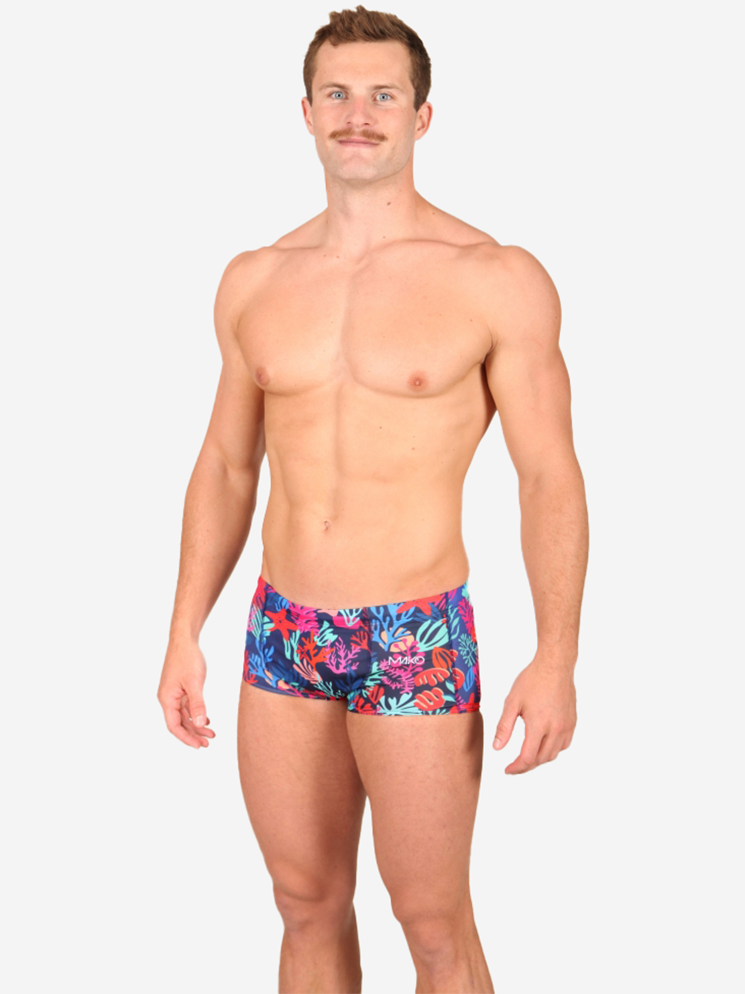 

Плавки мужские Mako Shorty Coral Blue, Мультицвет
