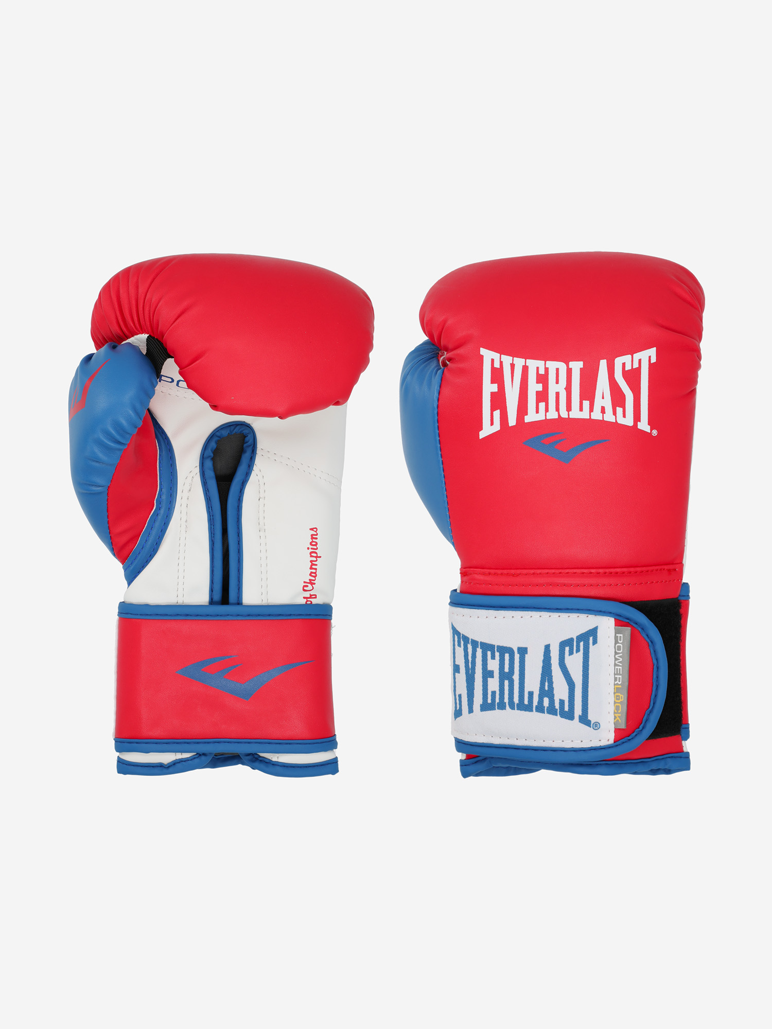  Перчатки боксерские Everlast Powerlock, Красный