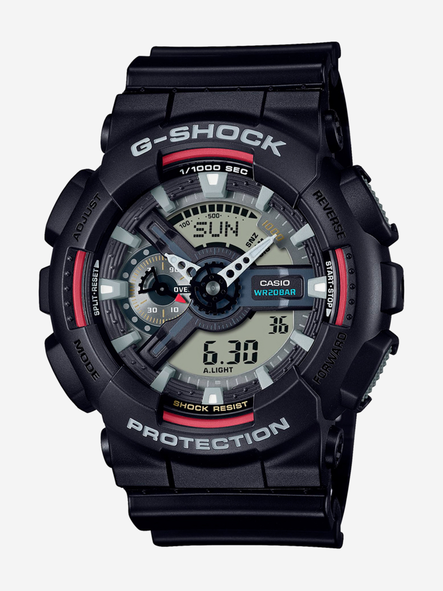 

Спортивные часы CASIO GA-110RL-1A, Черный