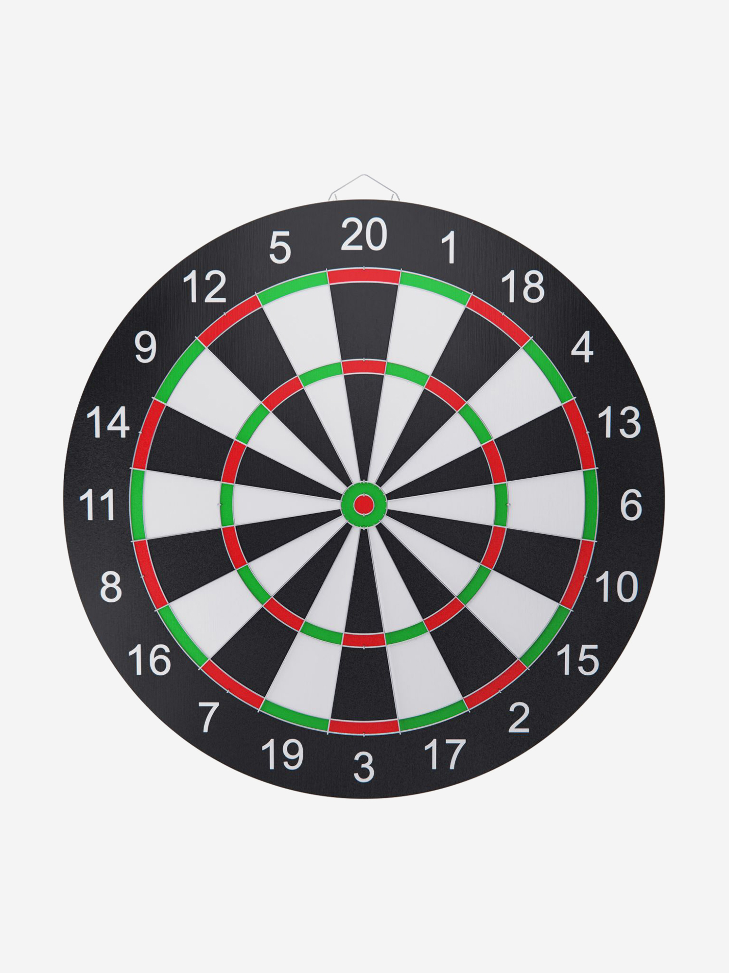 Изображение товара Мишень для дартса DFC DAR2318D классическая бумажная диаметр 43 см комплект 6 дротиков