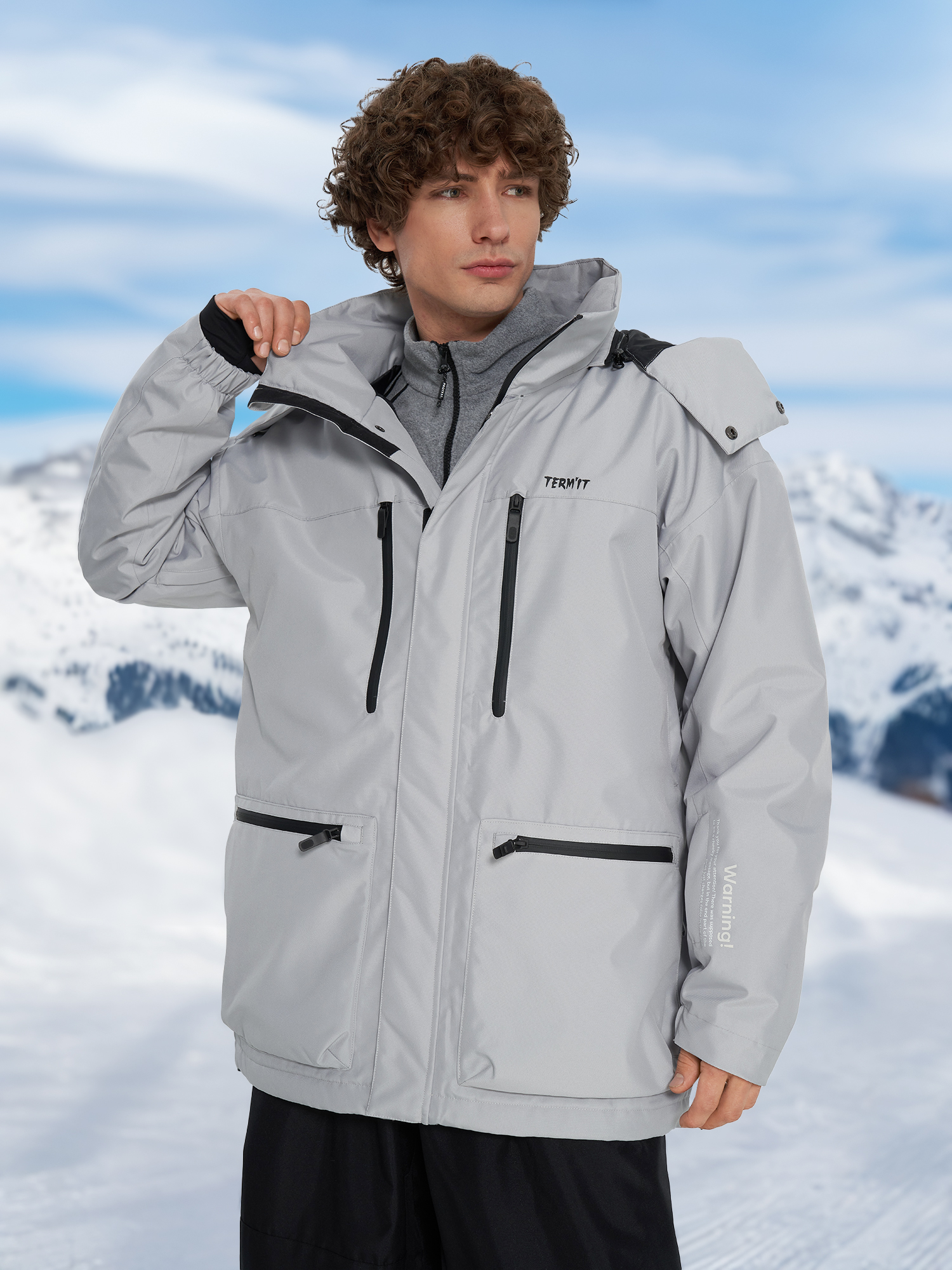 Куртка утепленная мужская Termit Серый 15999₽