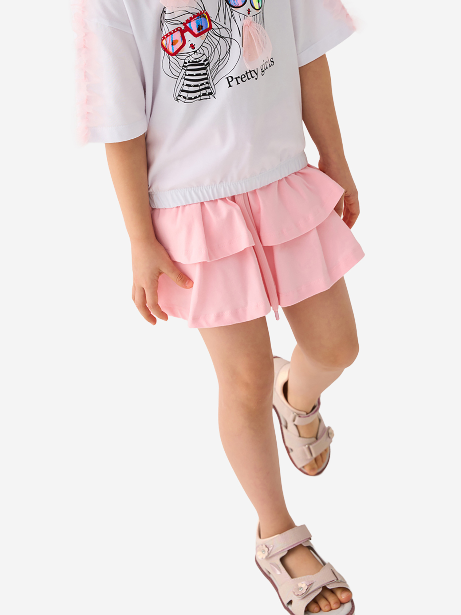 Изображение товара Юбка-шорты для девочек PlayToday Изображение товара Юбка-шорты для девочек PlayToday