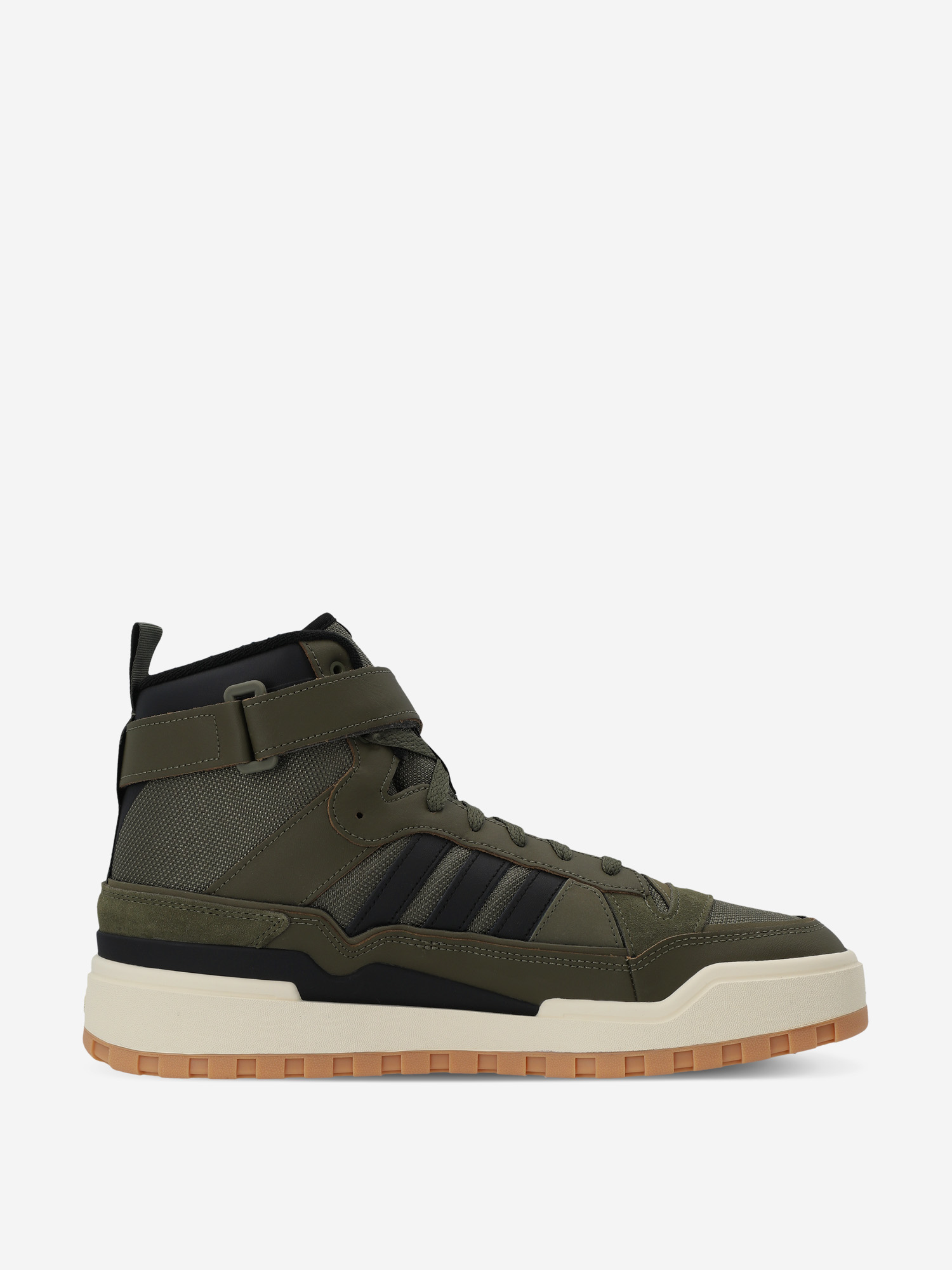 фото Кеды мужские adidas forum boot, зеленый