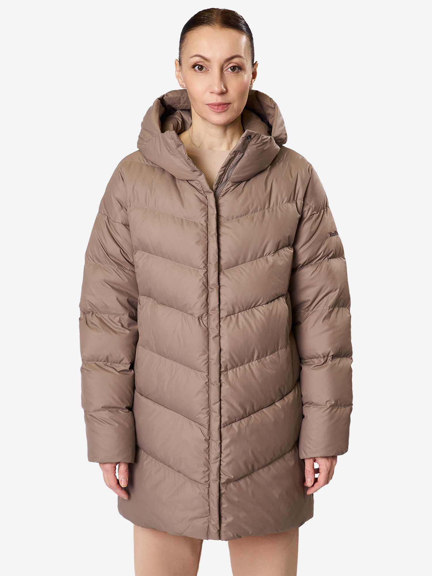 Изображение товара Женское пуховое полупальто Red Fox Myst зимнее свободный покрой Россия