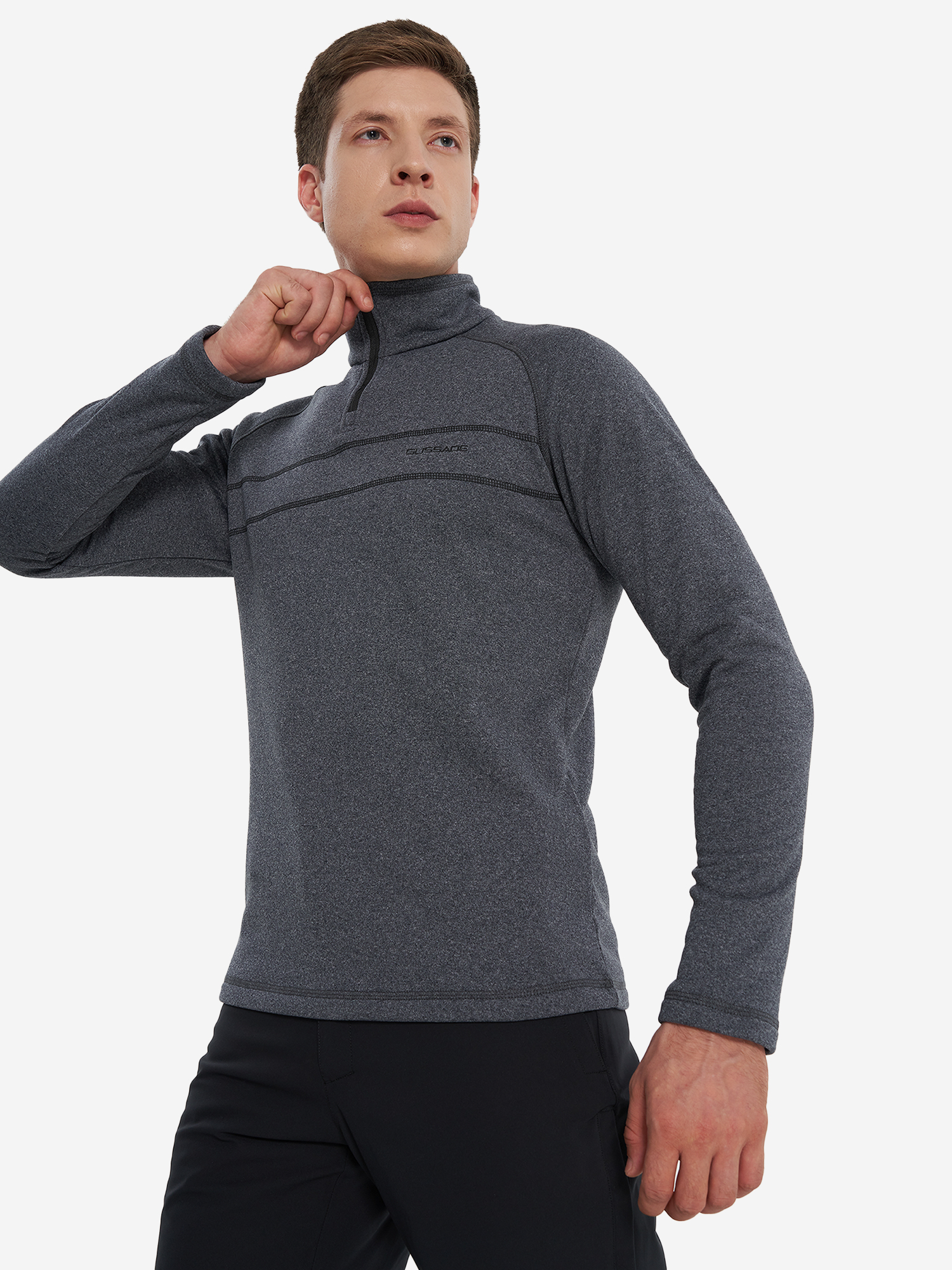 

Джемпер флисовый мужской Glissade, Серый