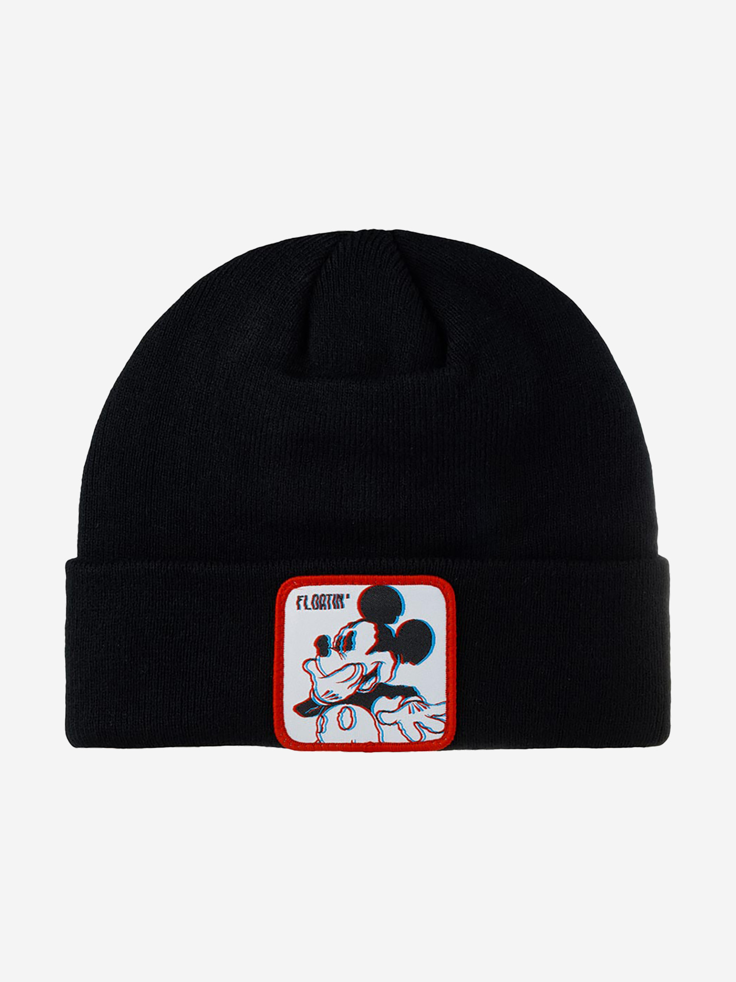 Шапка с отворотом CAPSLAB CL/DIS/1/BON/FLO1 Disney Mickey Mouse (черный), Черный шапка с отворотом capslab cl pkm 1 bon tel1 pokemon pikachu