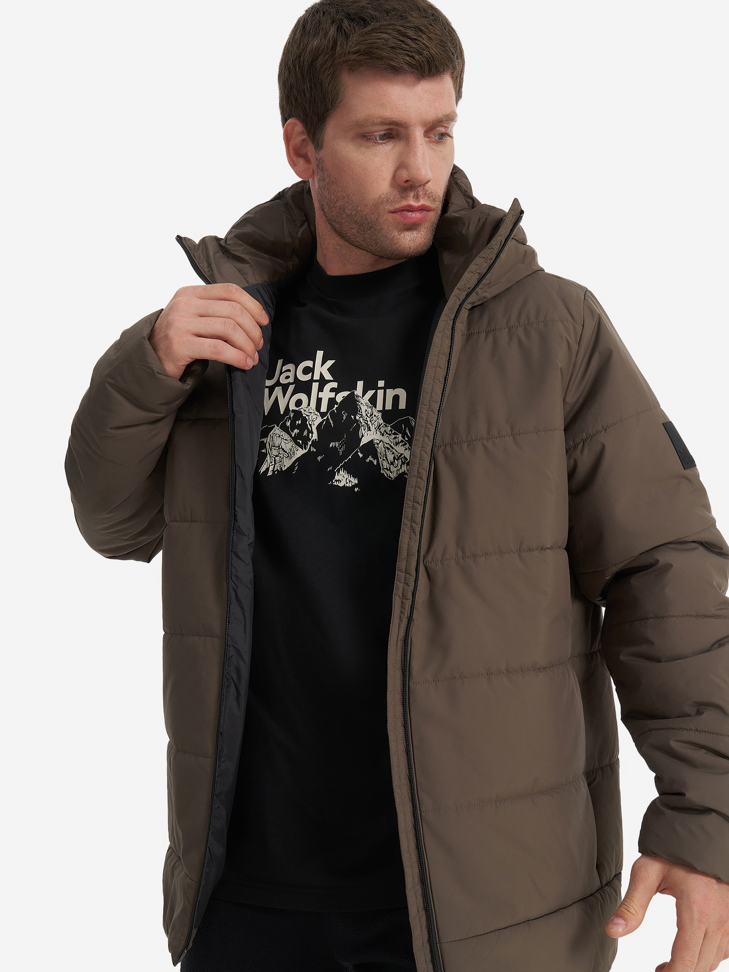 

Куртка утепленная мужская Jack Wolfskin Deutzer, Коричневый