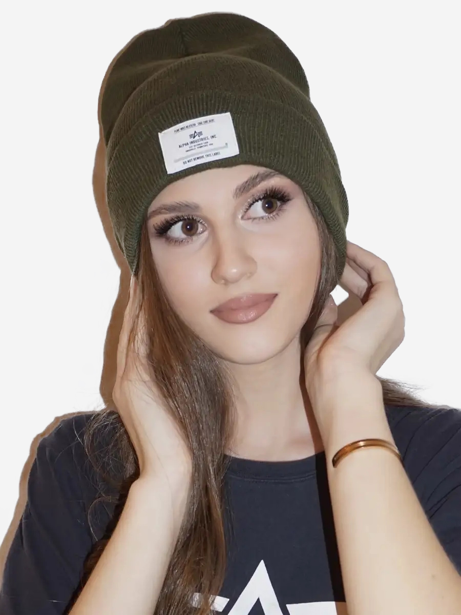 

Шапка Essential Beanie Alpha Industries, Зеленый