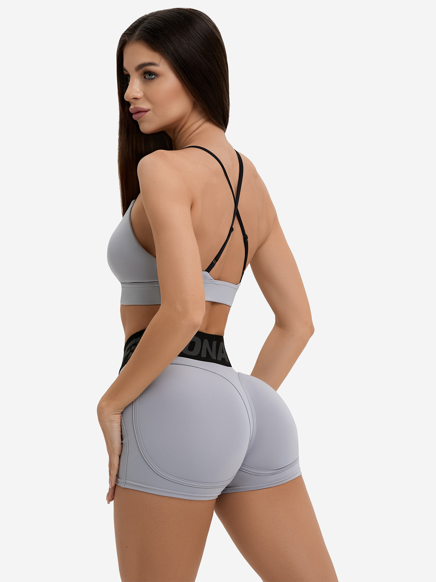 Изображение товара Шорты женские Bona Fide Extra Sex Shorts Light Gray, Серый