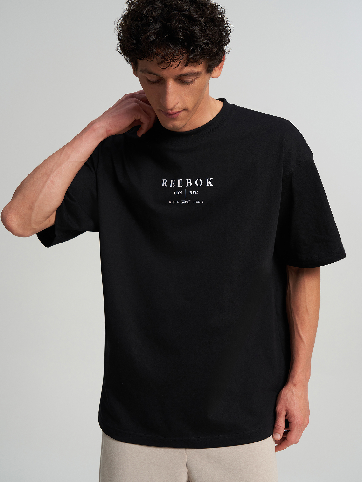 Футболка мужская Reebok, Черный