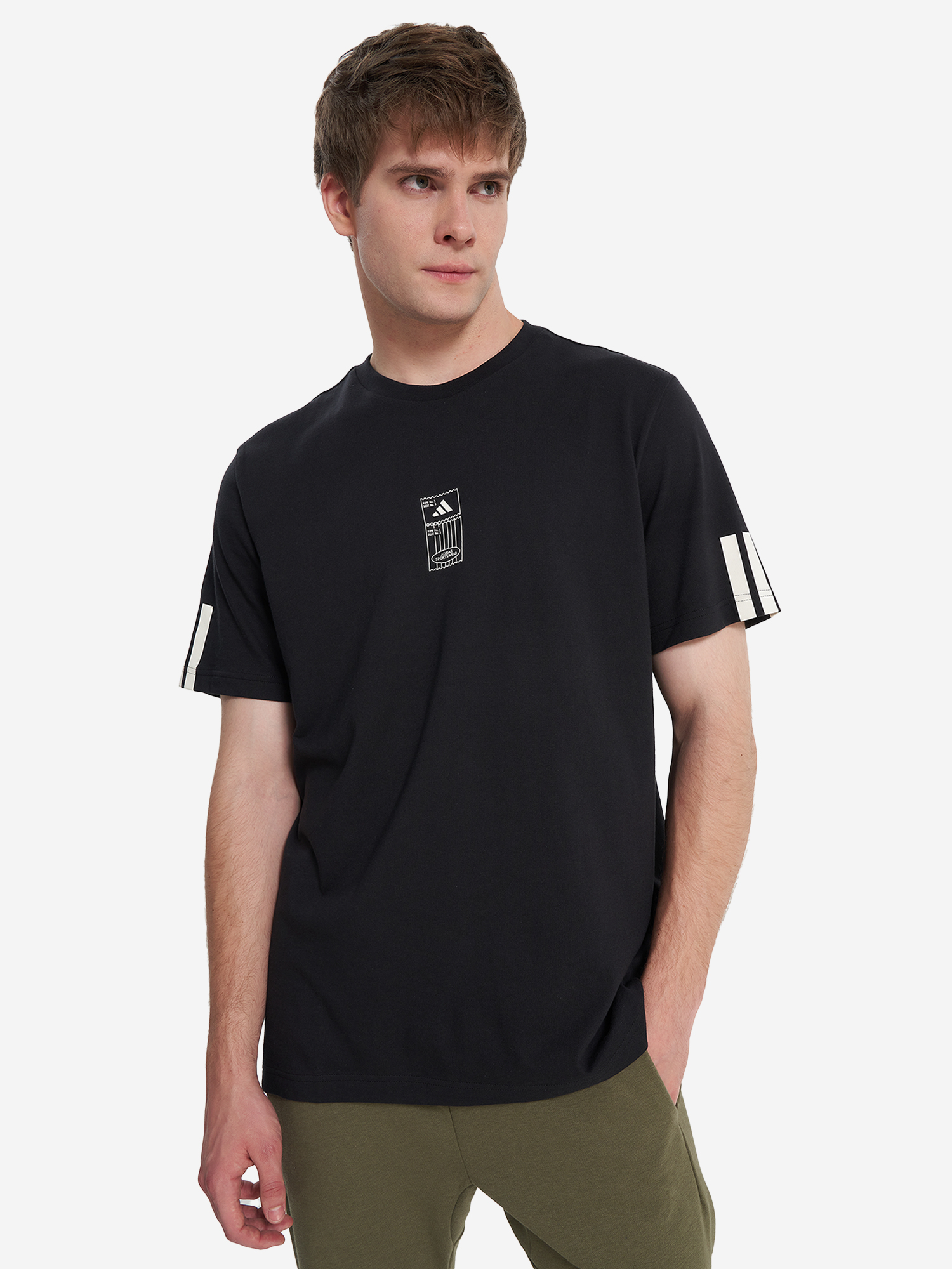 

Футболка мужская adidas Stad Ticket, Черный