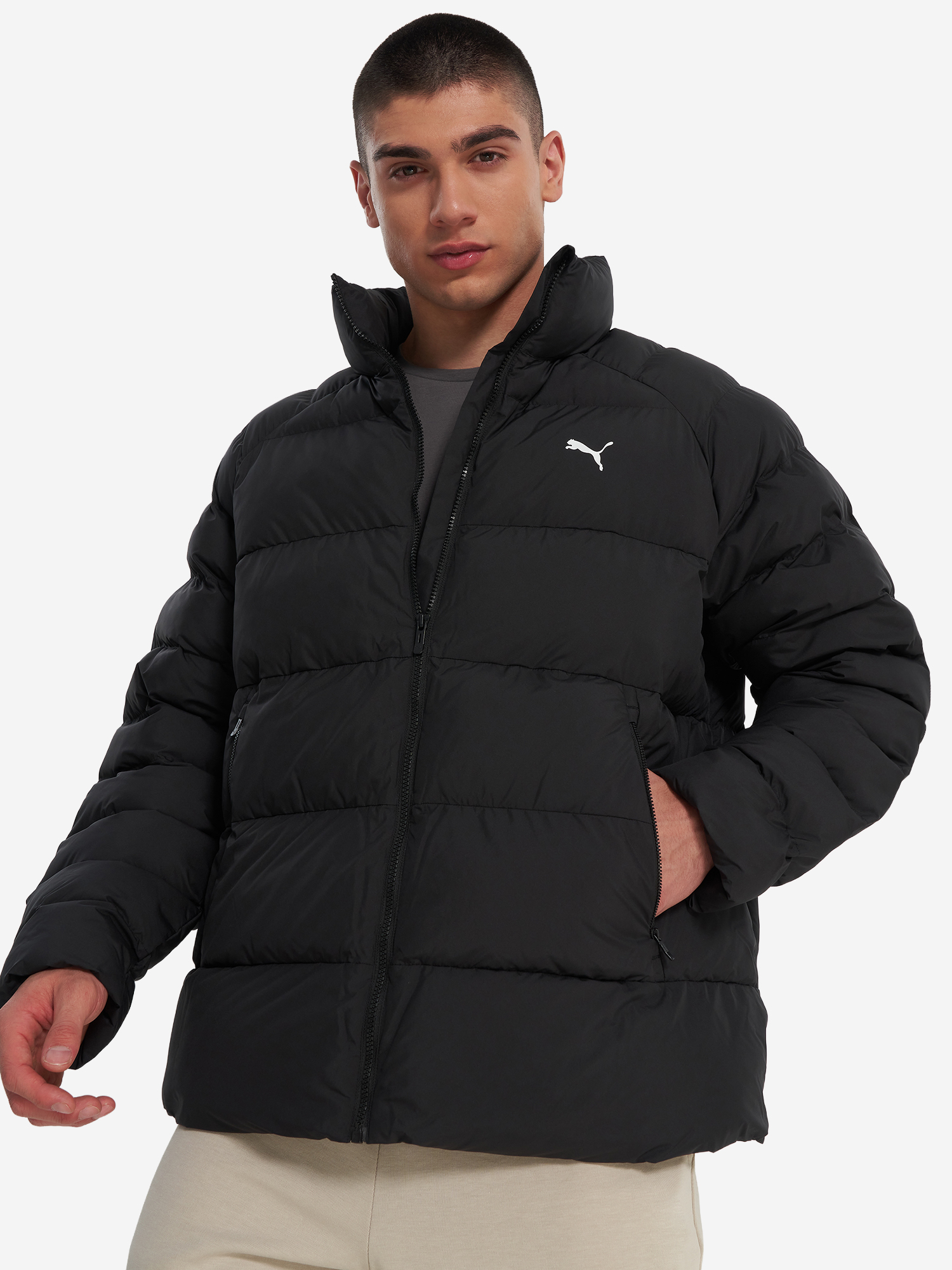 Изображение товара Пуховик мужской PUMA Mono, водоотталкивающий утепленный зимний спортивный стиль